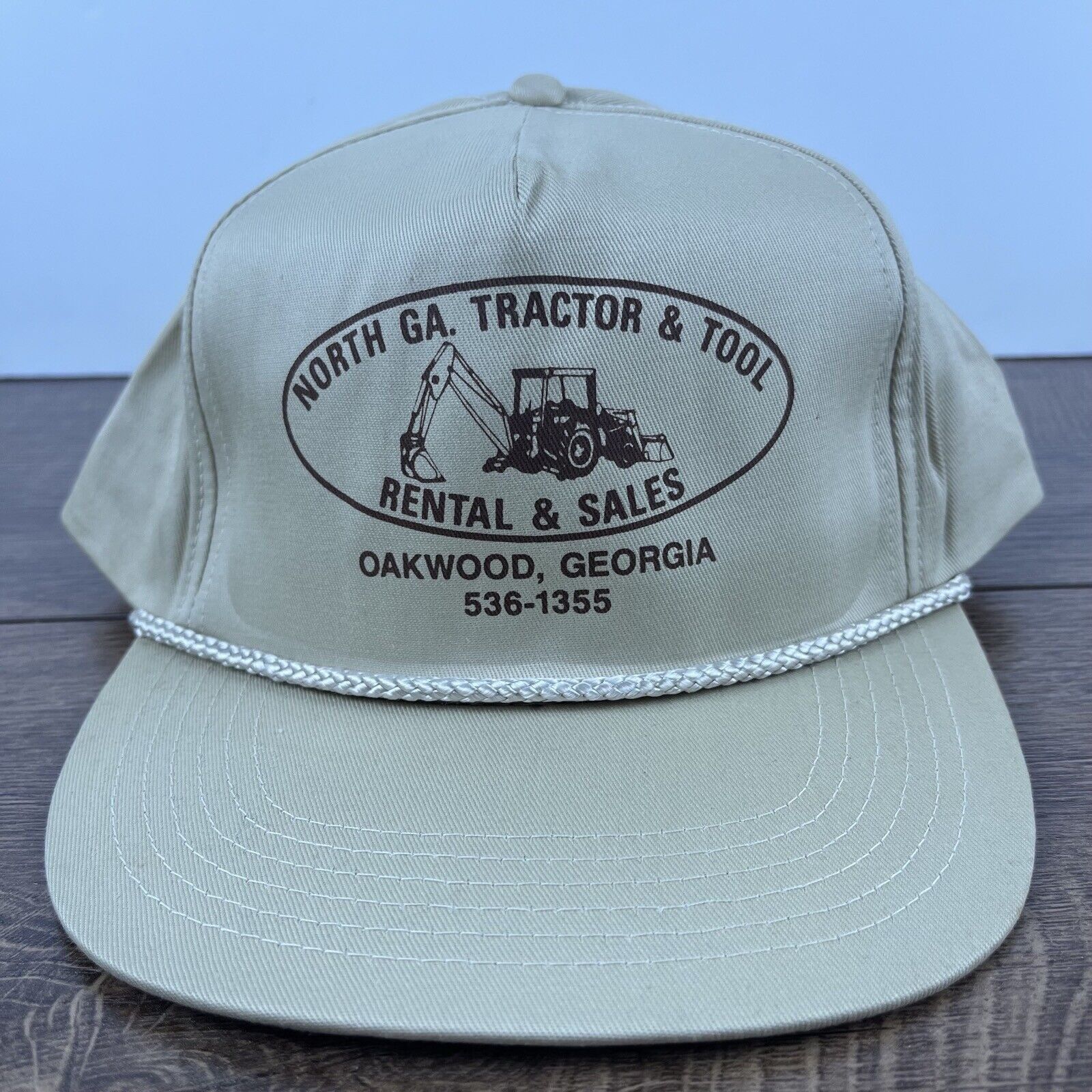 Other North Georgia Tractor Tool Hat Brown Adjustable Hat Oakwood Size ONE SIZE - 1 Thumbnail