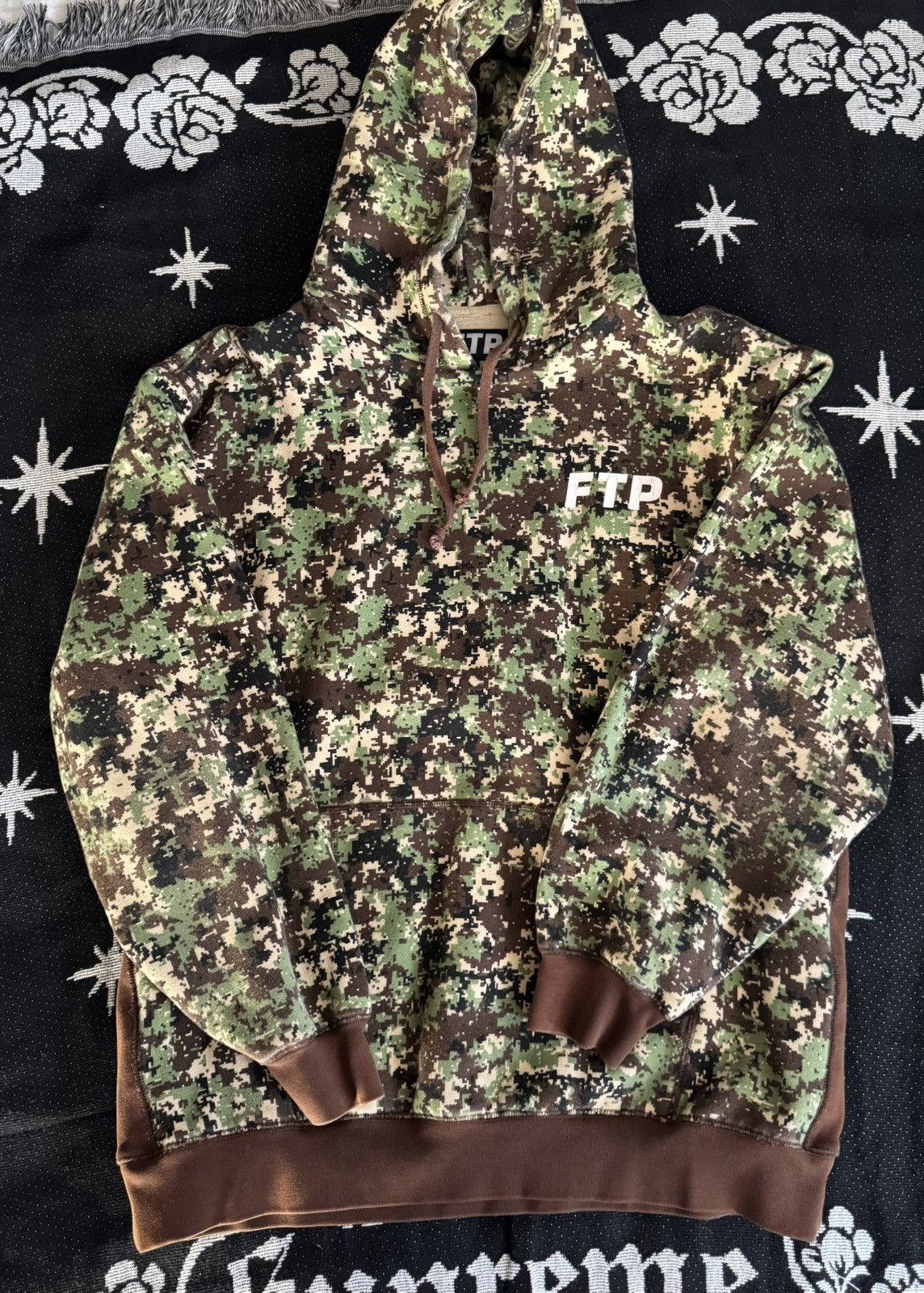 Fuck The Population FTP Digital Camo Hoodie Size US XXL / EU 58 / 5 - 1 Thumbnail