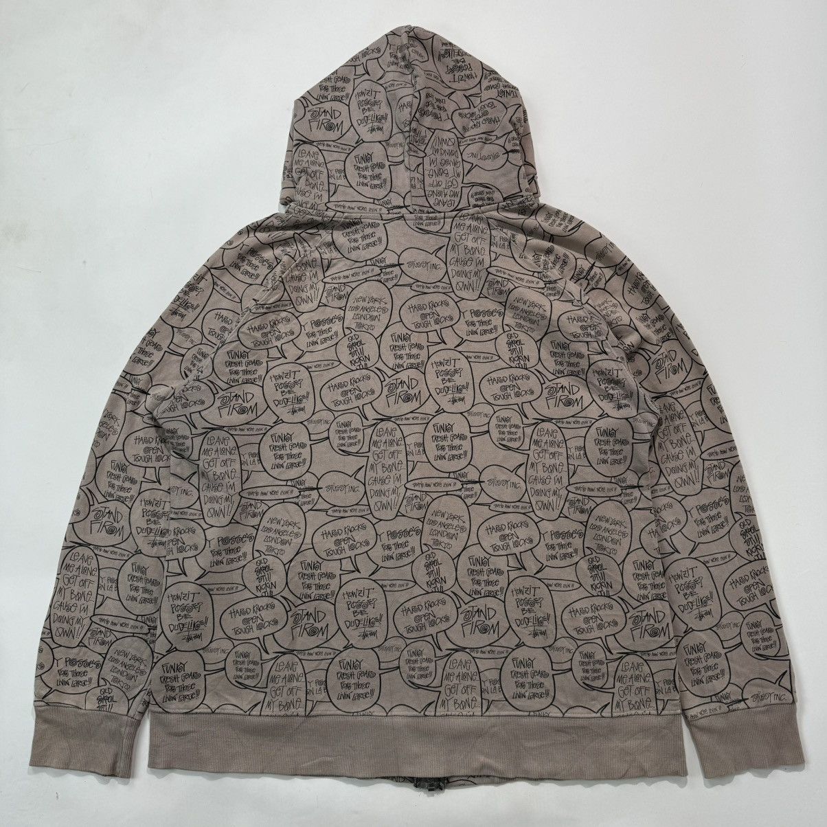 Stussy Stussy fullprint comics zip hoodie Size US XL / EU 56 / 4 - 3 Thumbnail