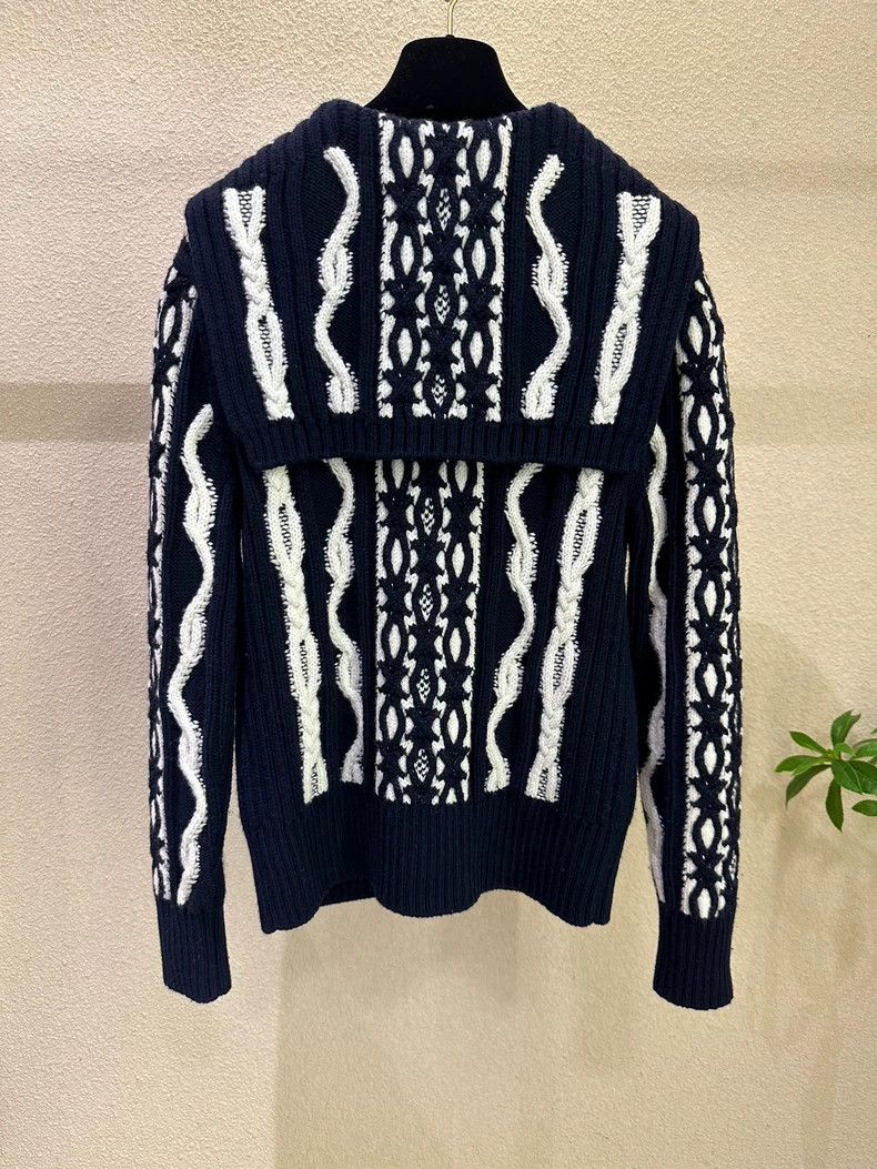 Chanel Chanel Hamburger series Wang Yibo's same knitted jacket Size XS / US 0-2 / IT 36-38 - 2 Thumbnail