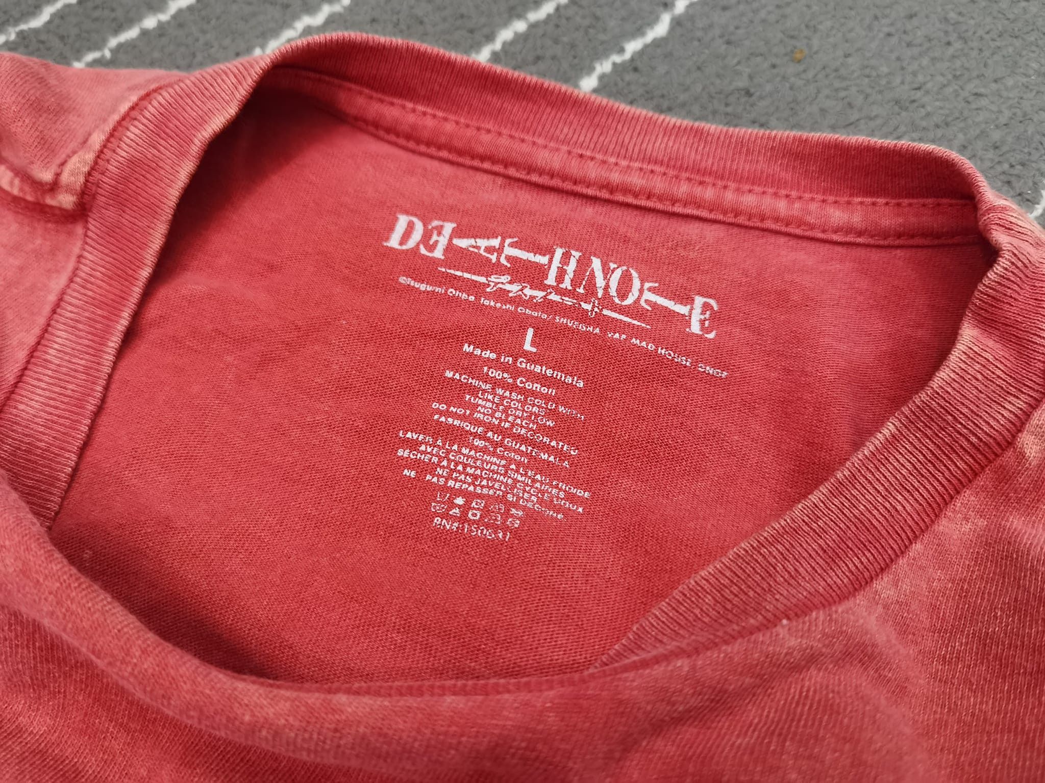 Anime Death note Y2k tee M 2199 Size US M / EU 48-50 / 2 - 6 Thumbnail