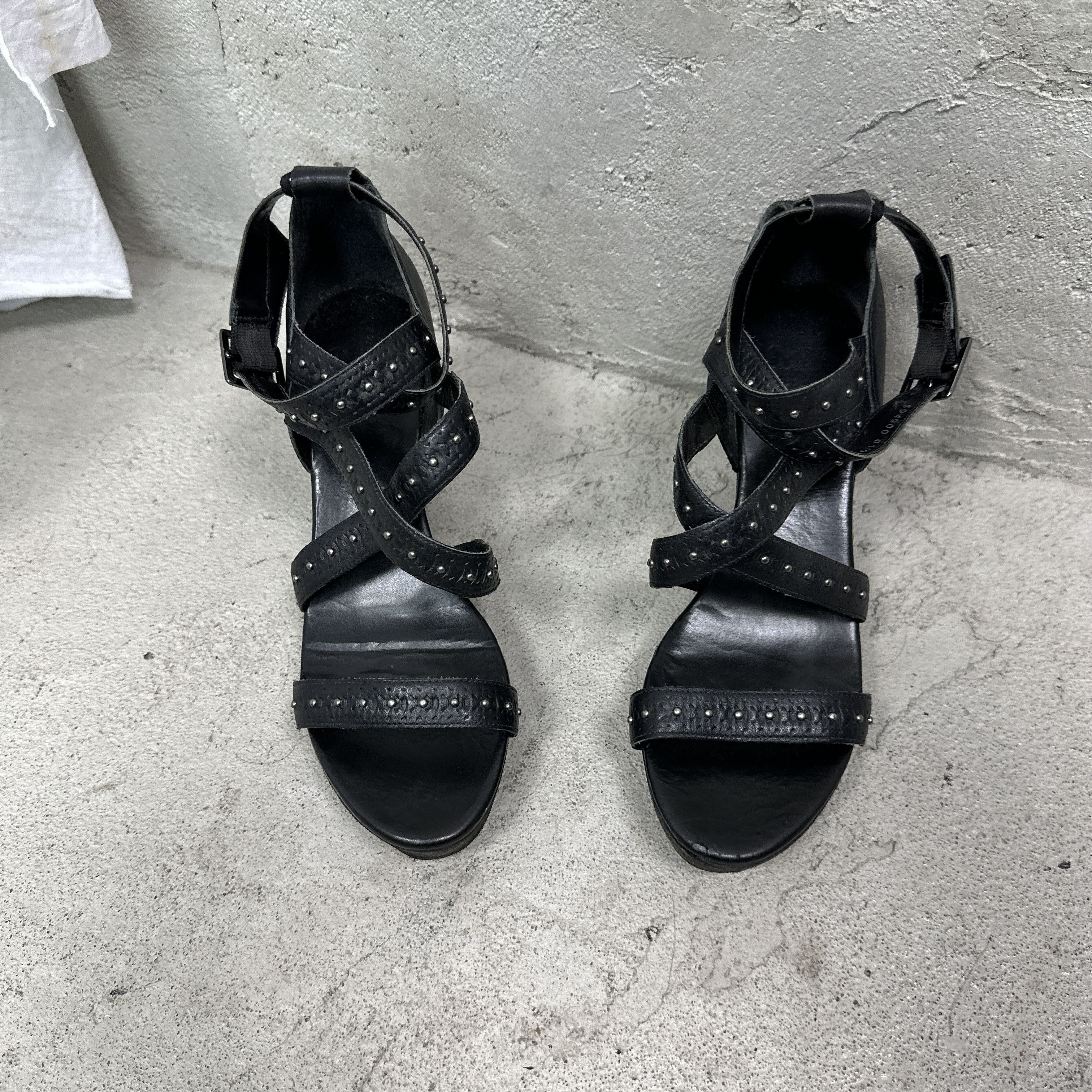 Vintage Vintage Wrapped Studded Faith by El Dantes Platforms Y2K Size US 8 / IT 38 - 4 Thumbnail