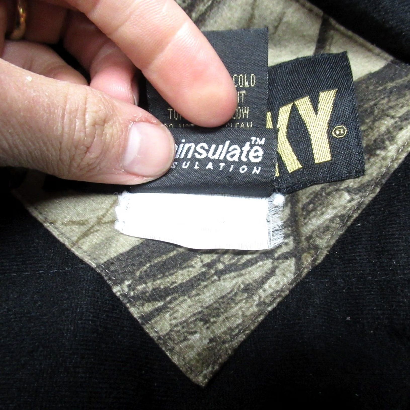 Vintage Rocky Bomber Jacket Mens Medium Camo Realtree Insulated Hunting Hooded Waterfowl Full Zip Pockets Winter Fall Casual Workwear Size US M / EU 48-50 / 2 - 7 Thumbnail