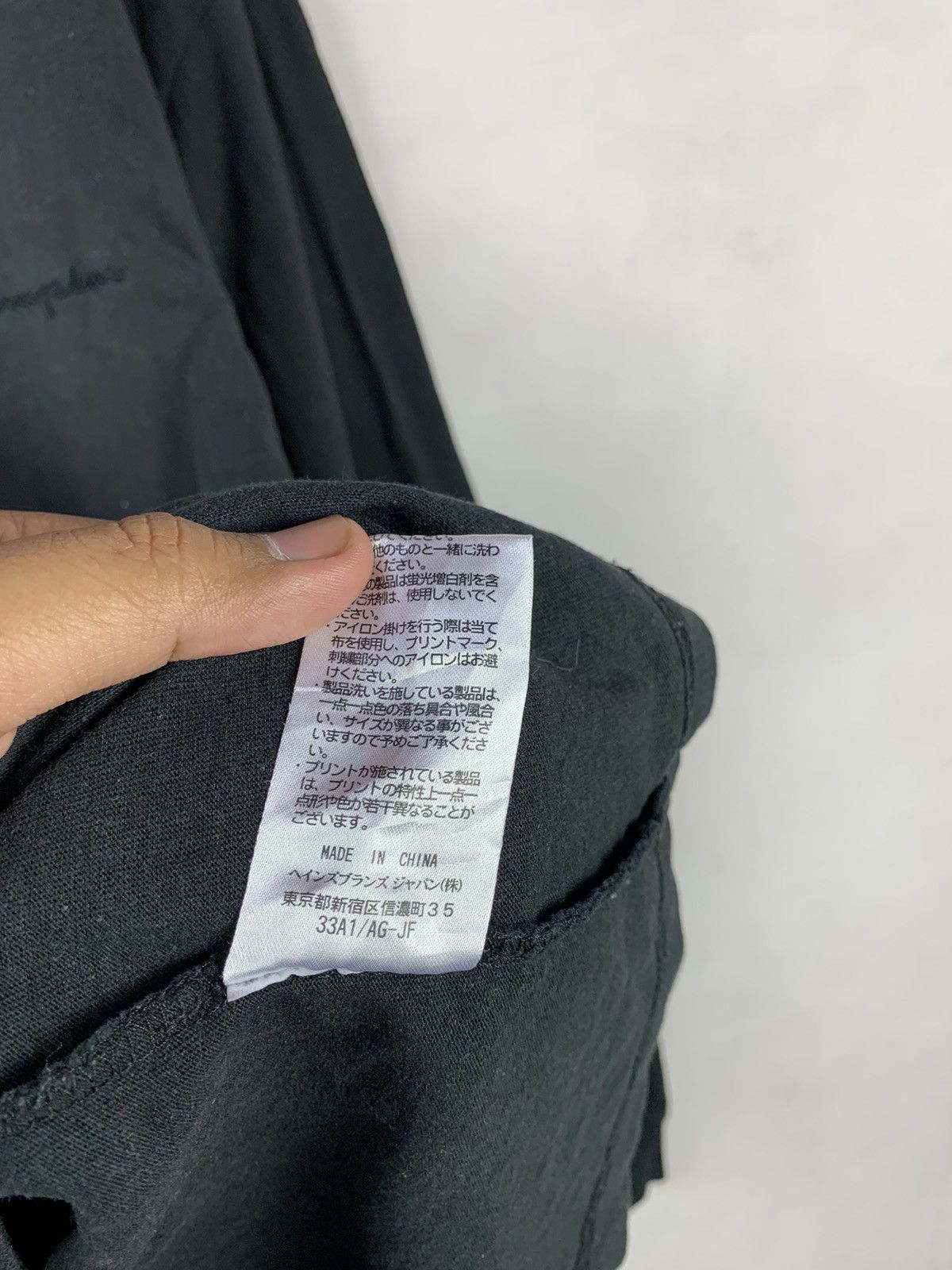 Champion Steals! Champion Longsleeves Mini Script Tee Size US L / EU 52-54 / 3 - 9 Thumbnail