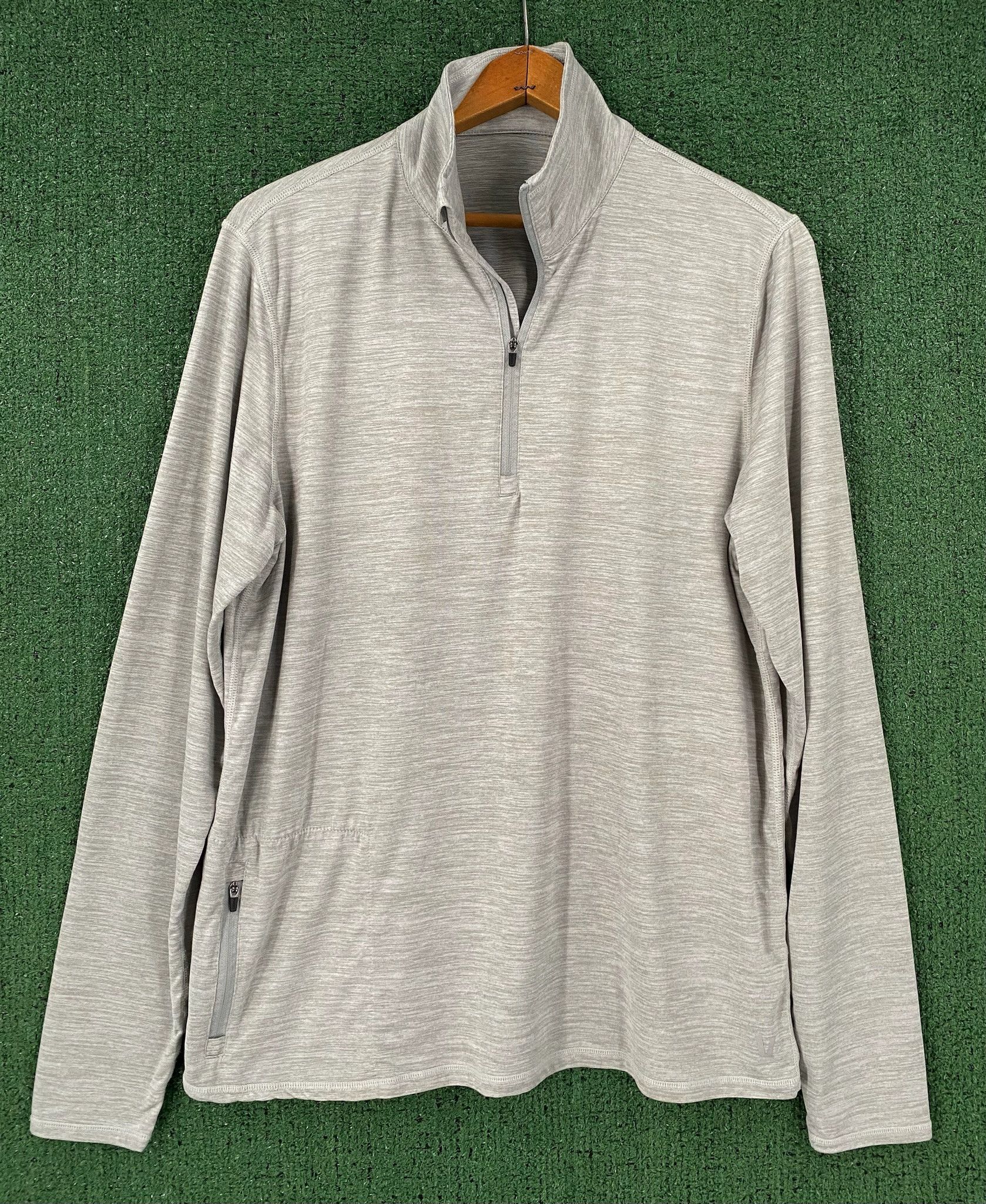 Vuori Vuori Ease Performance Half Zip Pullover Shirt Grey Large Size US L / EU 52-54 / 3 - 1 Thumbnail