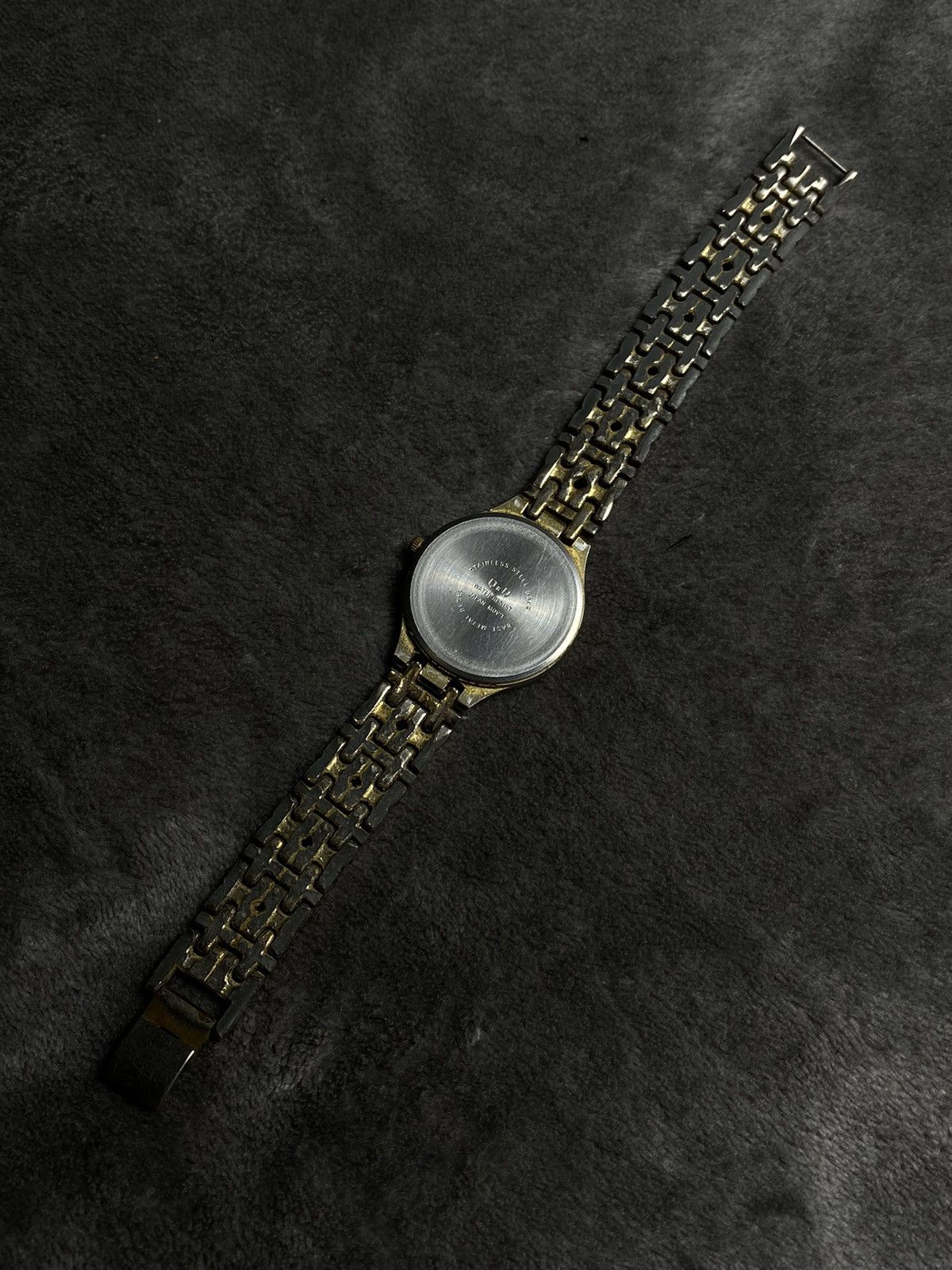 Japanese Brand × Jewelry × Vintage Futuristic Japanese Style Vintage Q&Q Quartz Watch Work 100% Size ONE SIZE - 7 Thumbnail