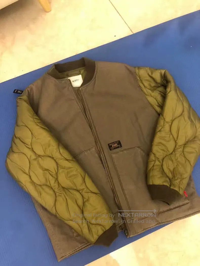 Wtaps Wtaps Military green cotton coat Size US L / EU 52-54 / 3 - 1 Thumbnail