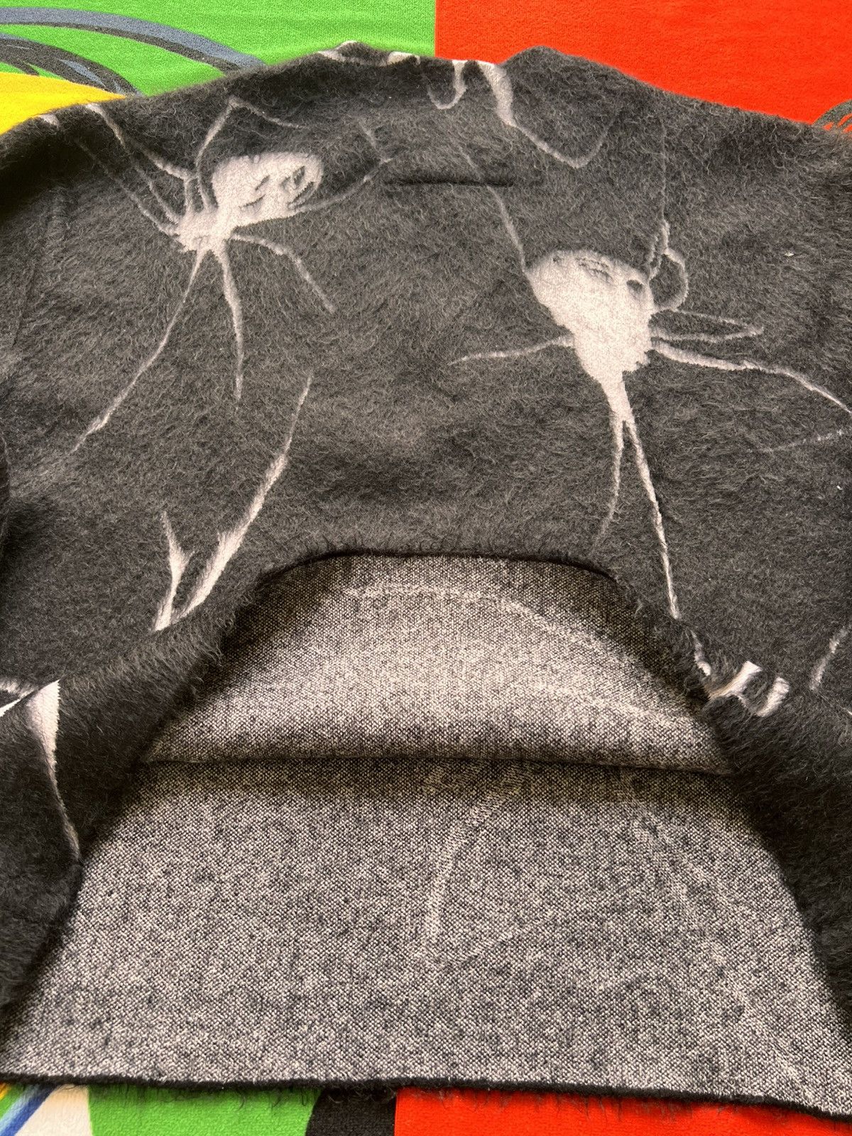 Givenchy Givenchy Spider Web Mohair Sweater Black net wool knitwear Size US L / EU 52-54 / 3 - 18 Thumbnail