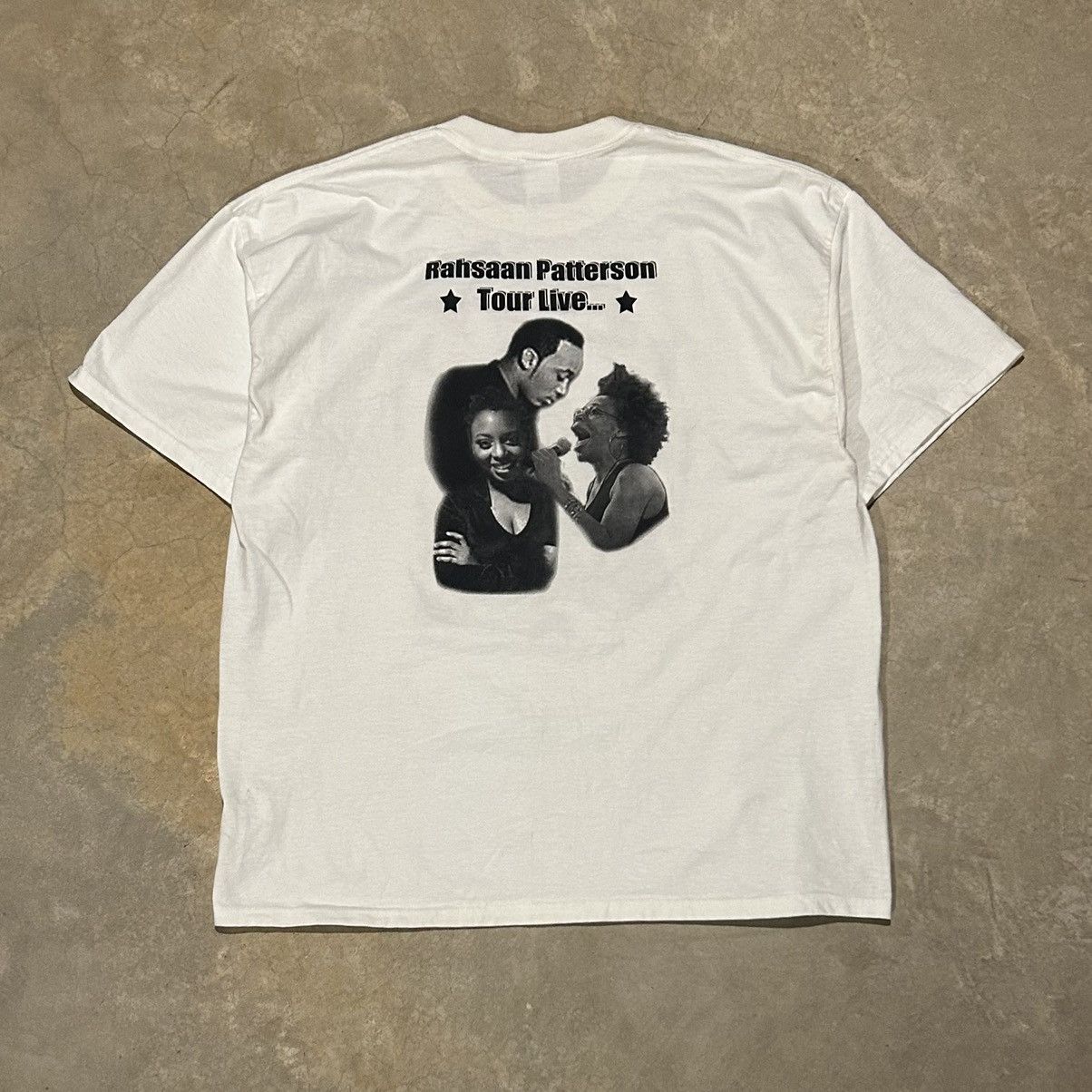 Band Tees × Rap Tees × Vintage Crazy Vintage Y2K Rahsaan Patterson Soul R&B Tour Tee Rare Size US XXL / EU 58 / 5 - 5 Thumbnail