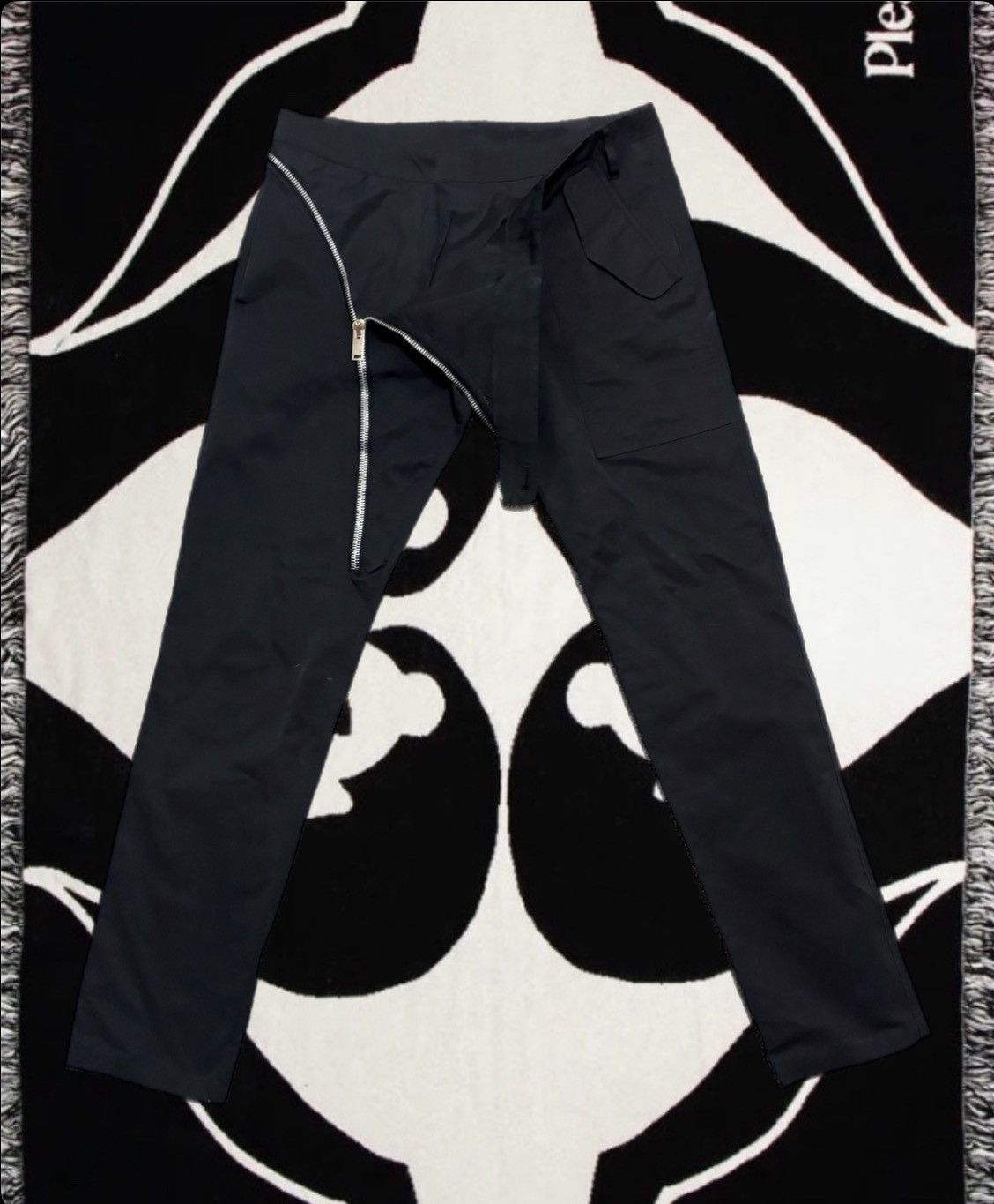 Rick Owens Rick Owens SAMPLE FW13 "Plinth" Nylon Aircut Pants Size US 30 / EU 46 - 1 Thumbnail