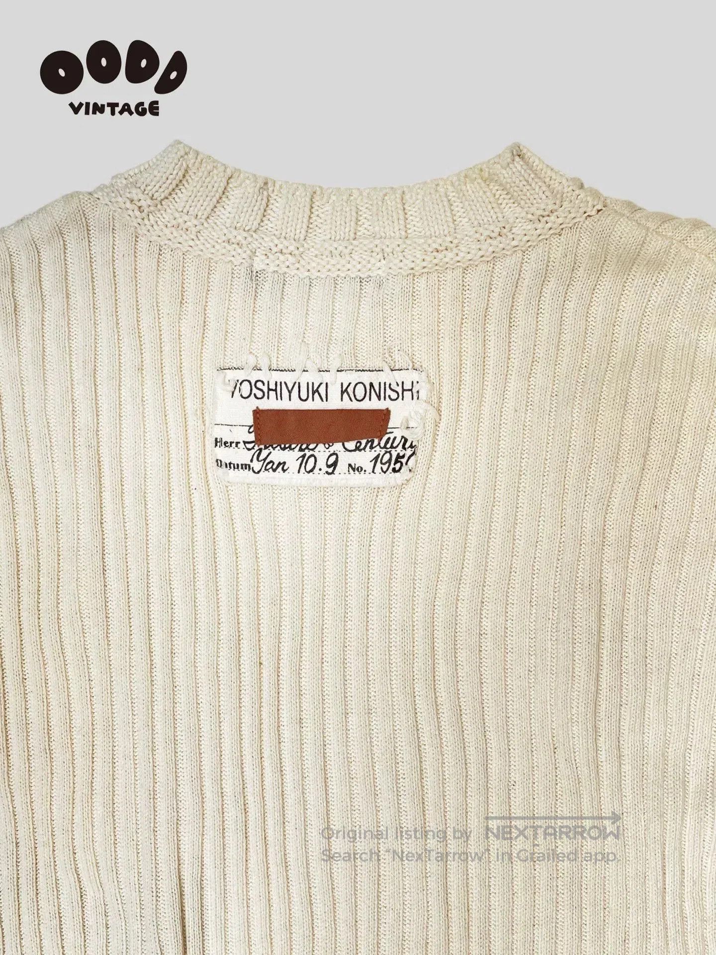 Yoshiyuki Konishi Yoshiyuki Konishi Patchwork Knit Sweater. Size US M / EU 48-50 / 2 - 8 Thumbnail