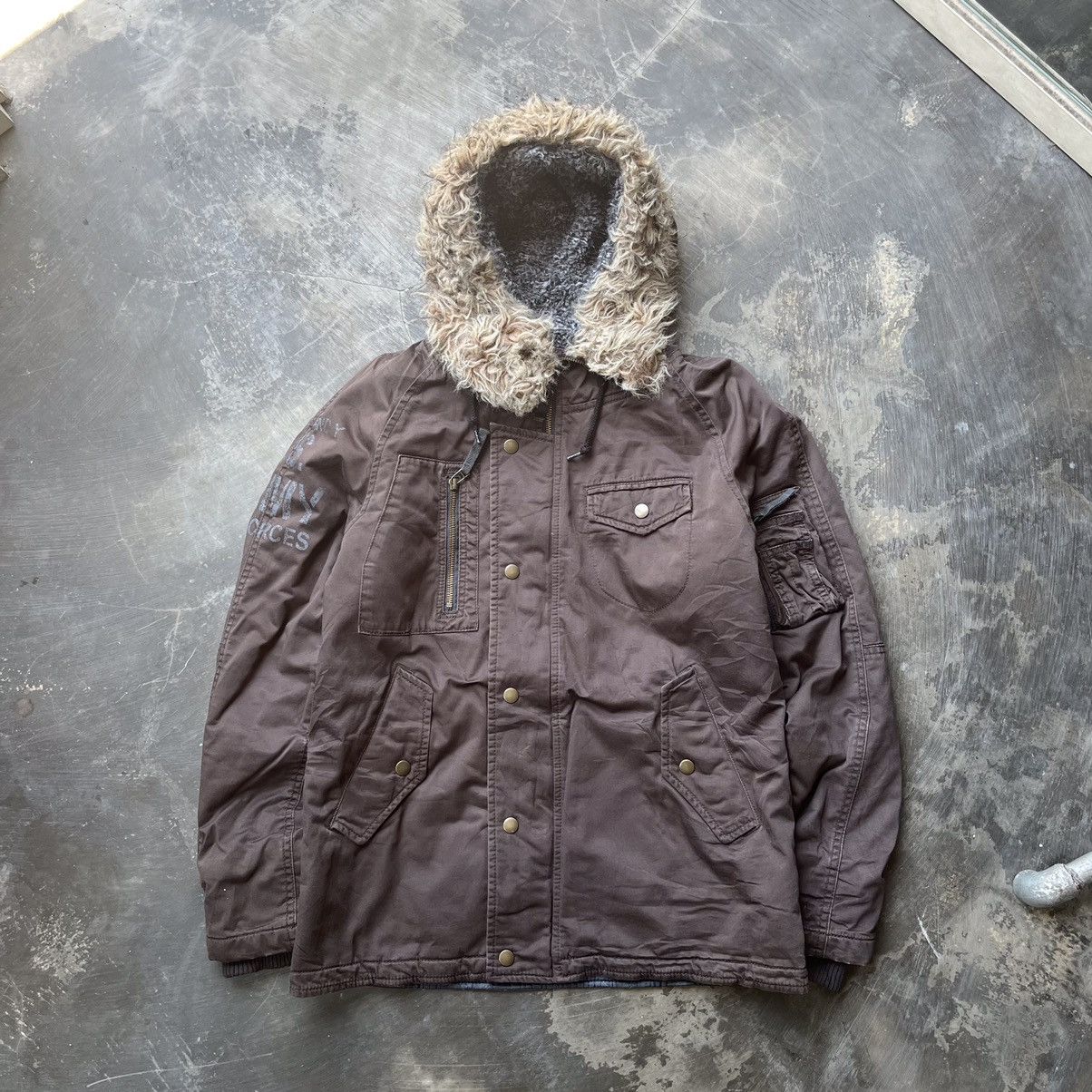 Japanese Brand Purple yellow goa faur fux if six was nine lgb kmrii jacket Size US M / EU 48-50 / 2 - 1 Thumbnail