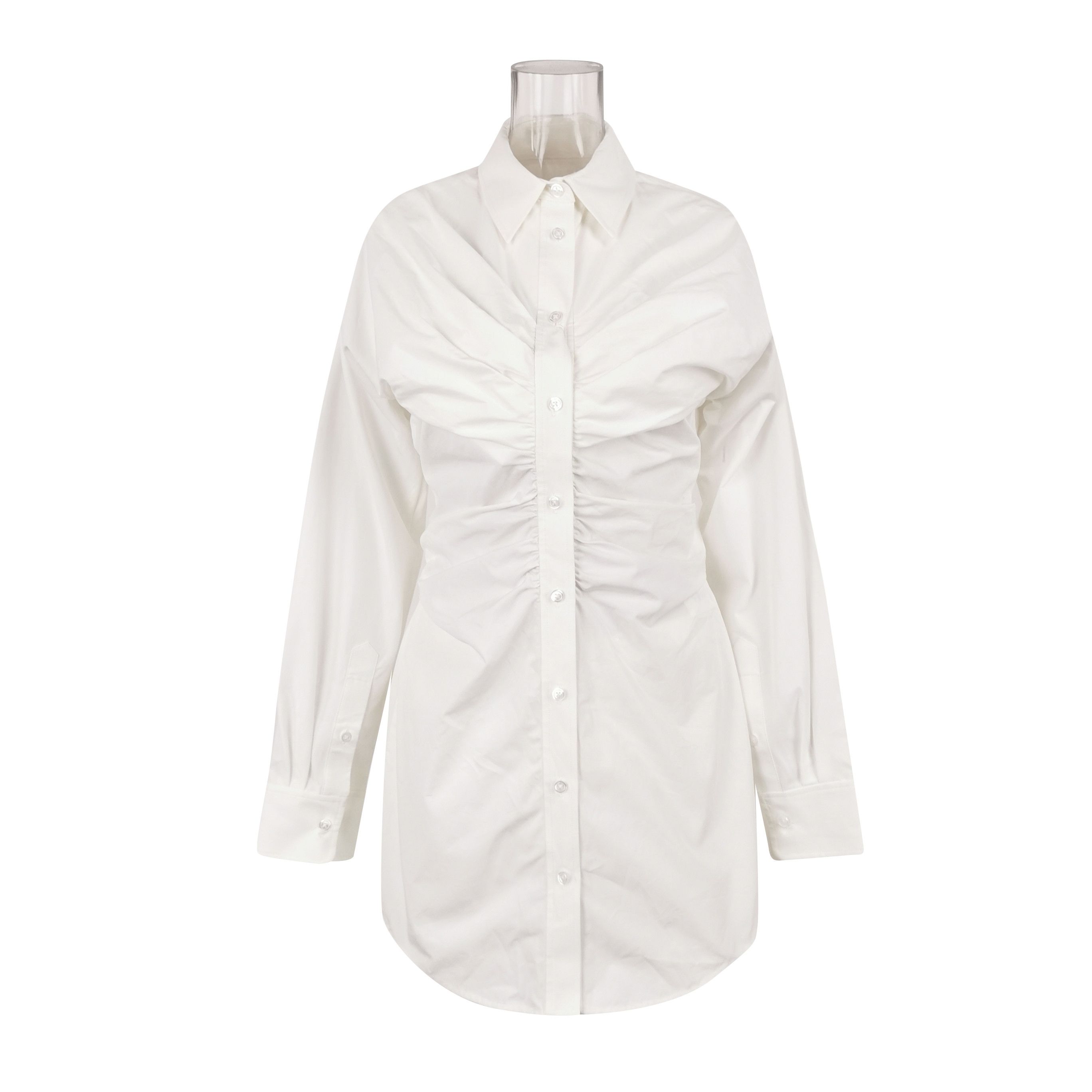 Alexander Wang Alexander Wang Pleated Shirt Dress Size 2 Size XS / US 0-2 / IT 36-38 - 1 Thumbnail