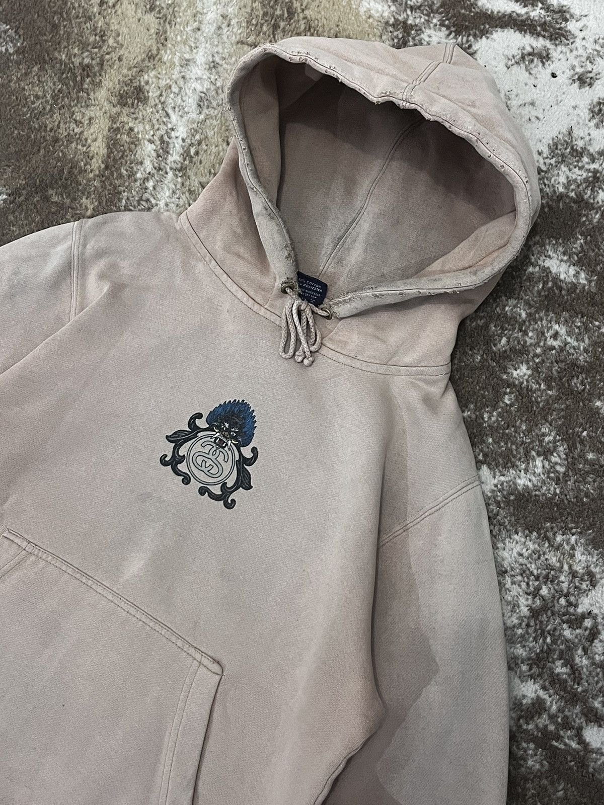 Other Vintage hoodie stussy dragon 90’s Size US XS / EU 42 / 0 - 4 Thumbnail