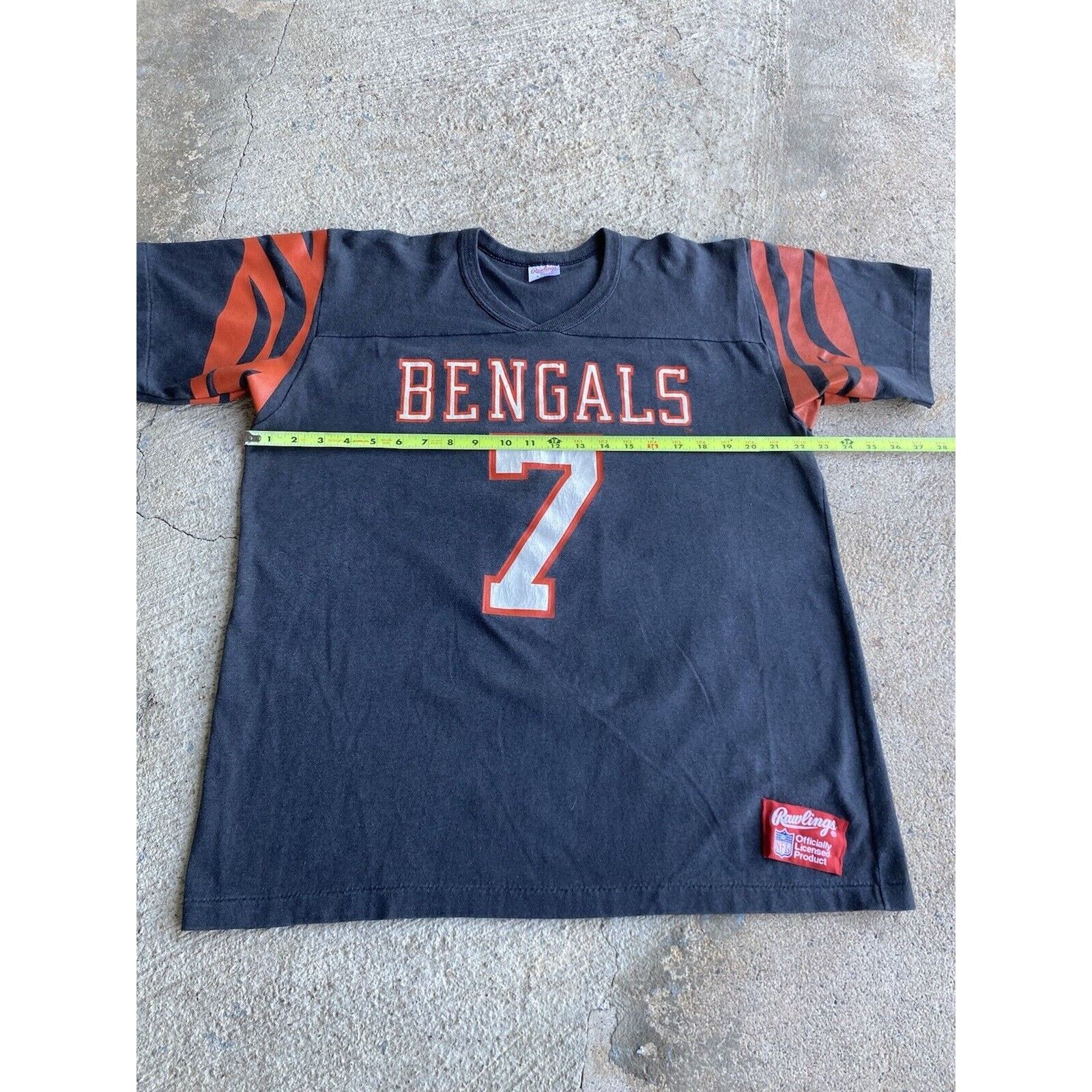 NFL Vintage 90’s Bengals Rawlings NFL Football Jersey Shirt Size US XL / EU 56 / 4 - 12 Thumbnail