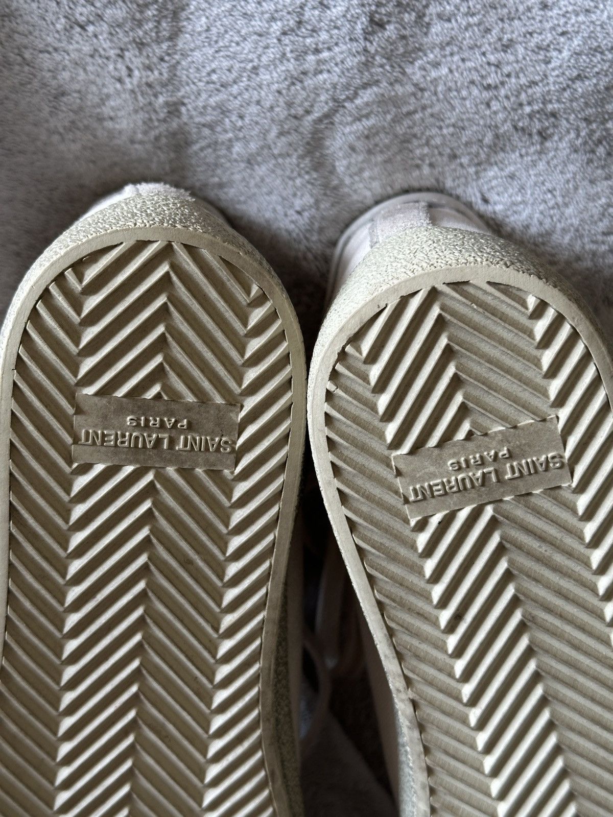 Saint Laurent Paris Saint Laurent Logo Sneakers Size US 8.5 / IT 38.5 - 10 Thumbnail