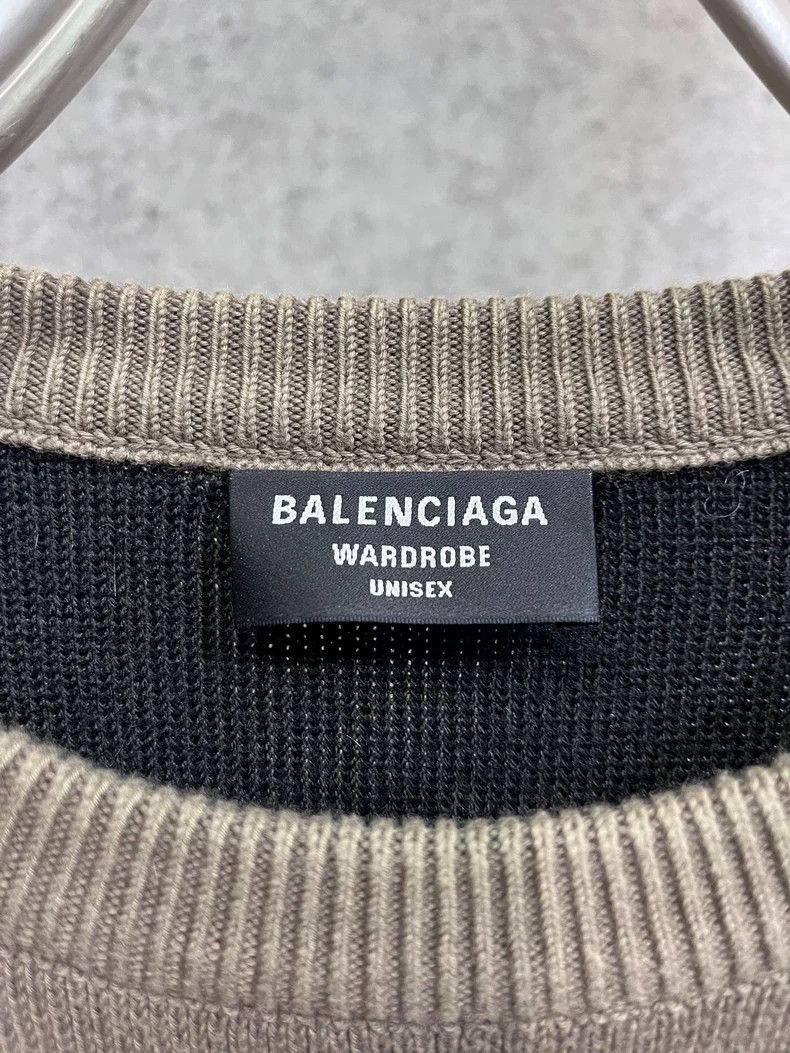 Balenciaga Balenciaga Letter sweater Size US S / EU 44-46 / 1 - 2 Thumbnail