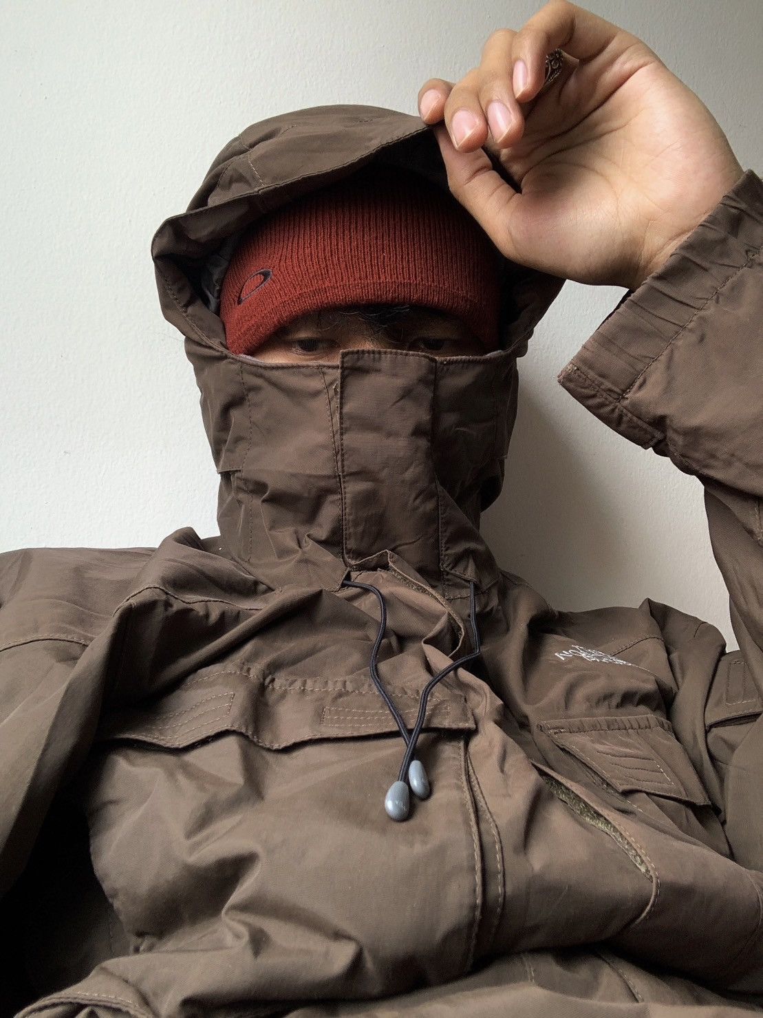 Oakley 🍣 Vintage Y2k Salmon Oakley Beanie Size ONE SIZE - 2 Thumbnail