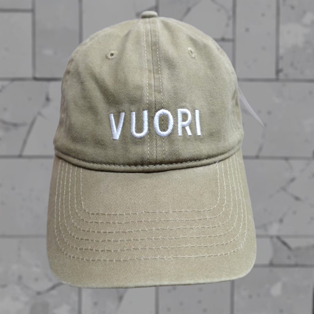 Vuori Vuori Baseball Hat Strapback Beige Dadhat Adjustable NEW Men Beige Cap Adjustable Hats 90s none Size ONE SIZE - 1 Thumbnail