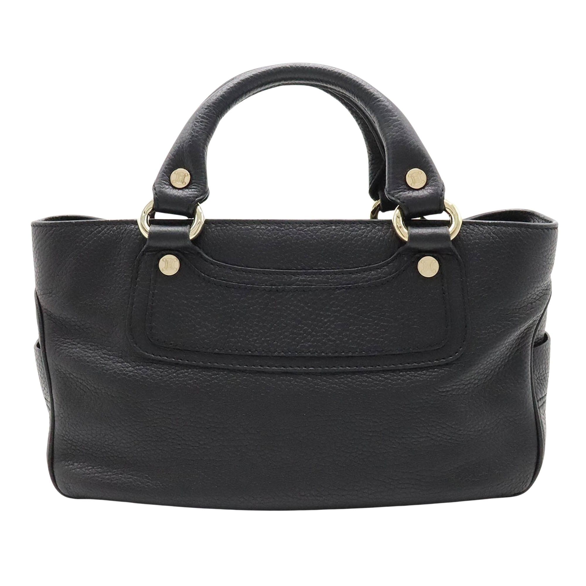 image of Celine Céline Boogie Handbag in Black, Women's