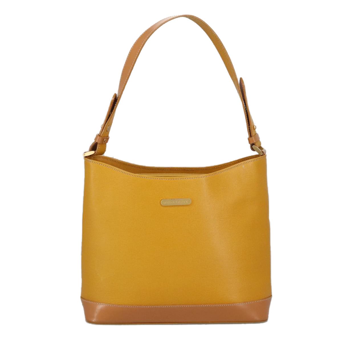 Burberry Yellow Leather Shoulder Bag (Pre-Owned) Size ONE SIZE - 1 Thumbnail