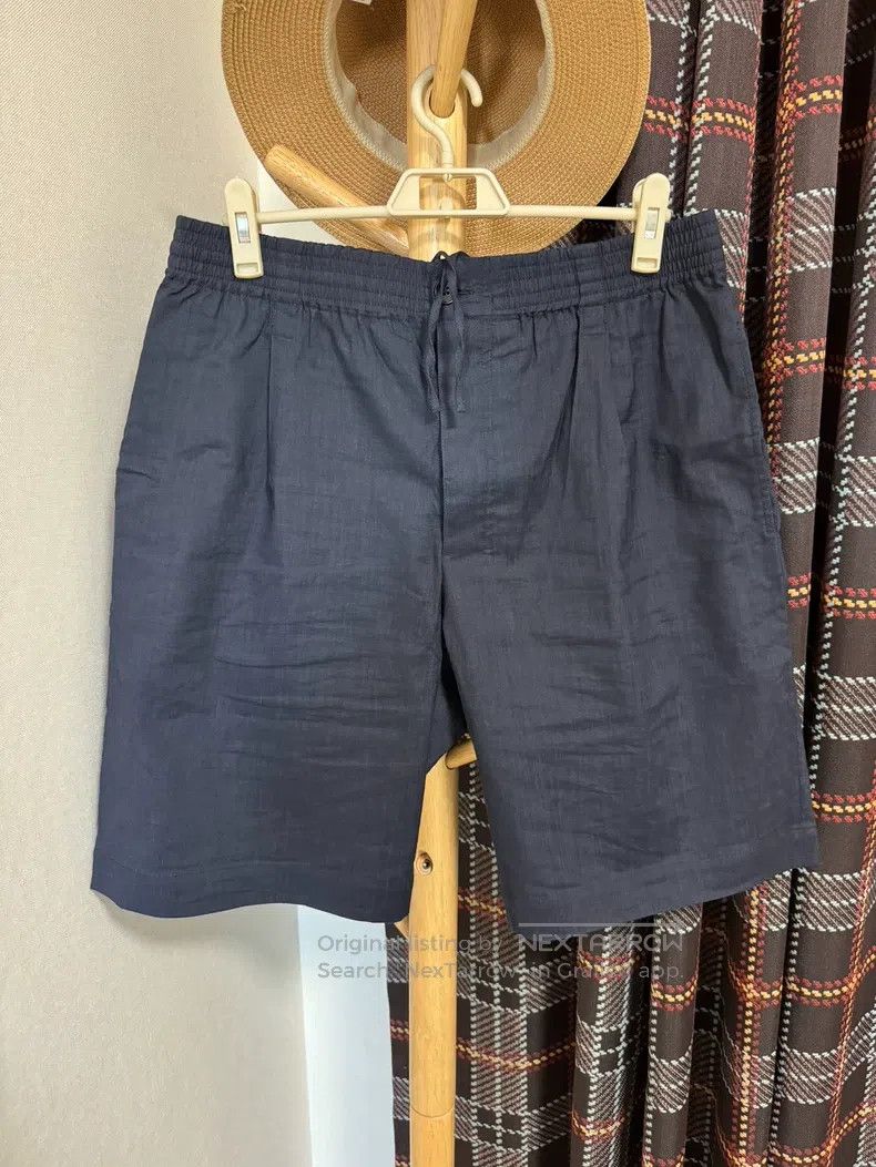Hermes Hermes Linen casual shorts, 48% linen + 30% wool Size US 26 / EU 42 - 1 Thumbnail