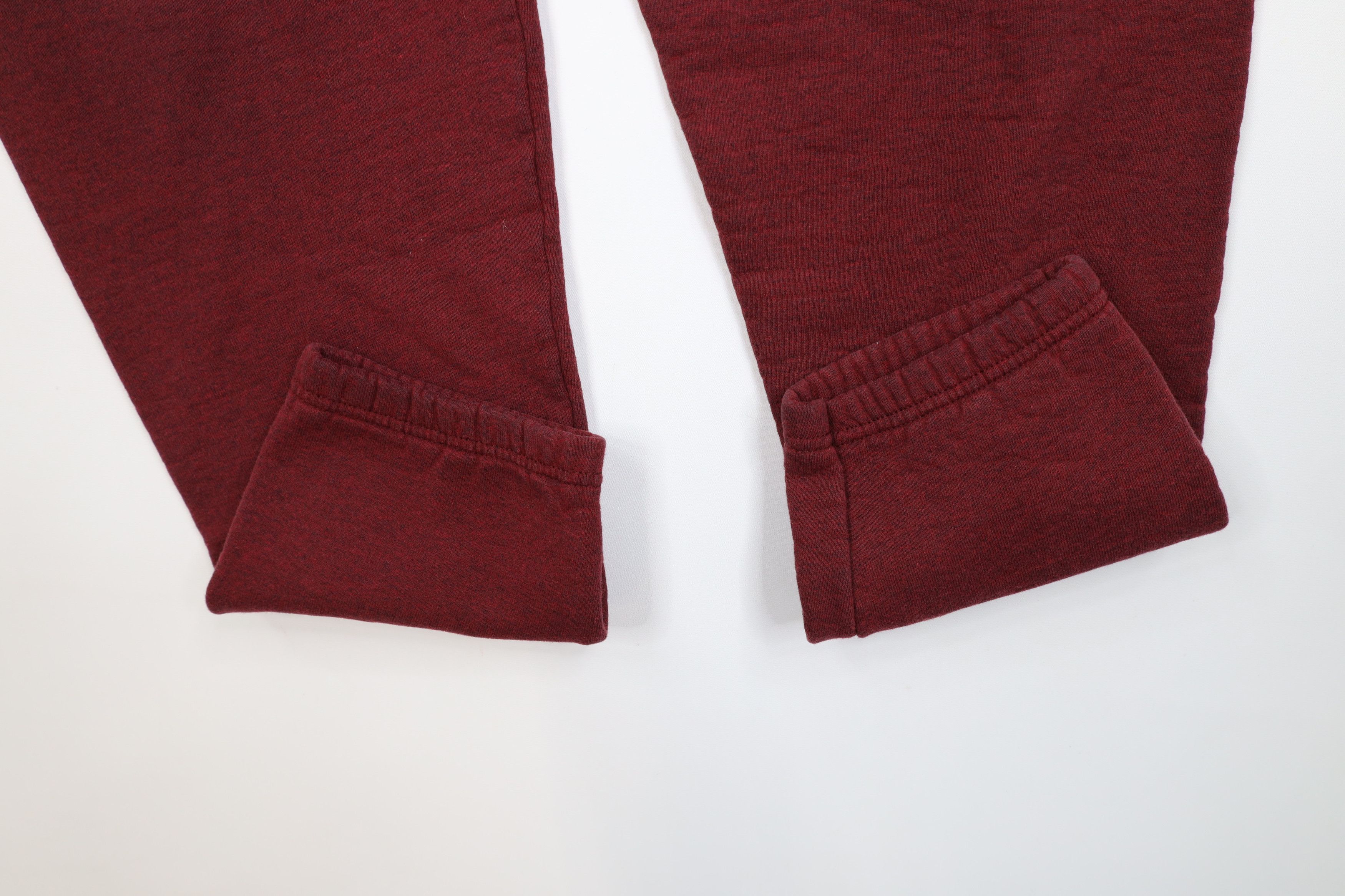 Vintage Vintage 90s Streetwear Heavyweight Sweatpants Joggers Red Size US 38 / EU 54 - 5 Thumbnail