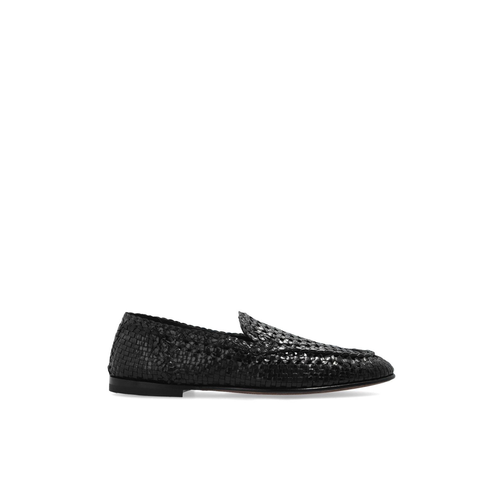 DOLCE&GABBANA Black Leather Loafers New & Authentic (Men's s