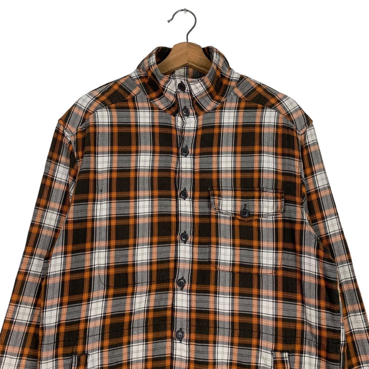 Global Work GLOBAL WORK Checked Plaid Tartan Flannel Jacket #0572-C26 Size US M / EU 48-50 / 2 - 2 Thumbnail