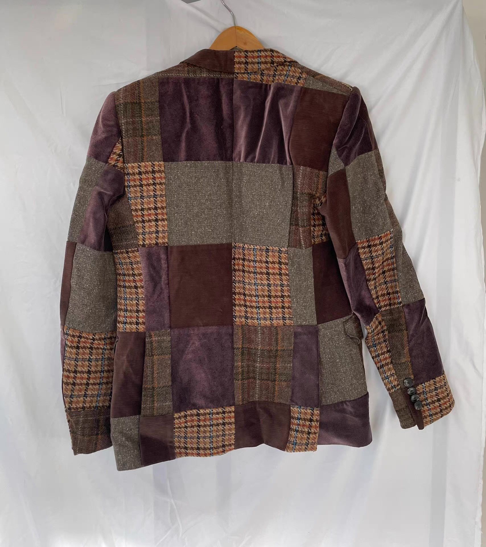 Etro Etro Men's Paneled Blazer Ｑ21 Size 46R - 2 Thumbnail
