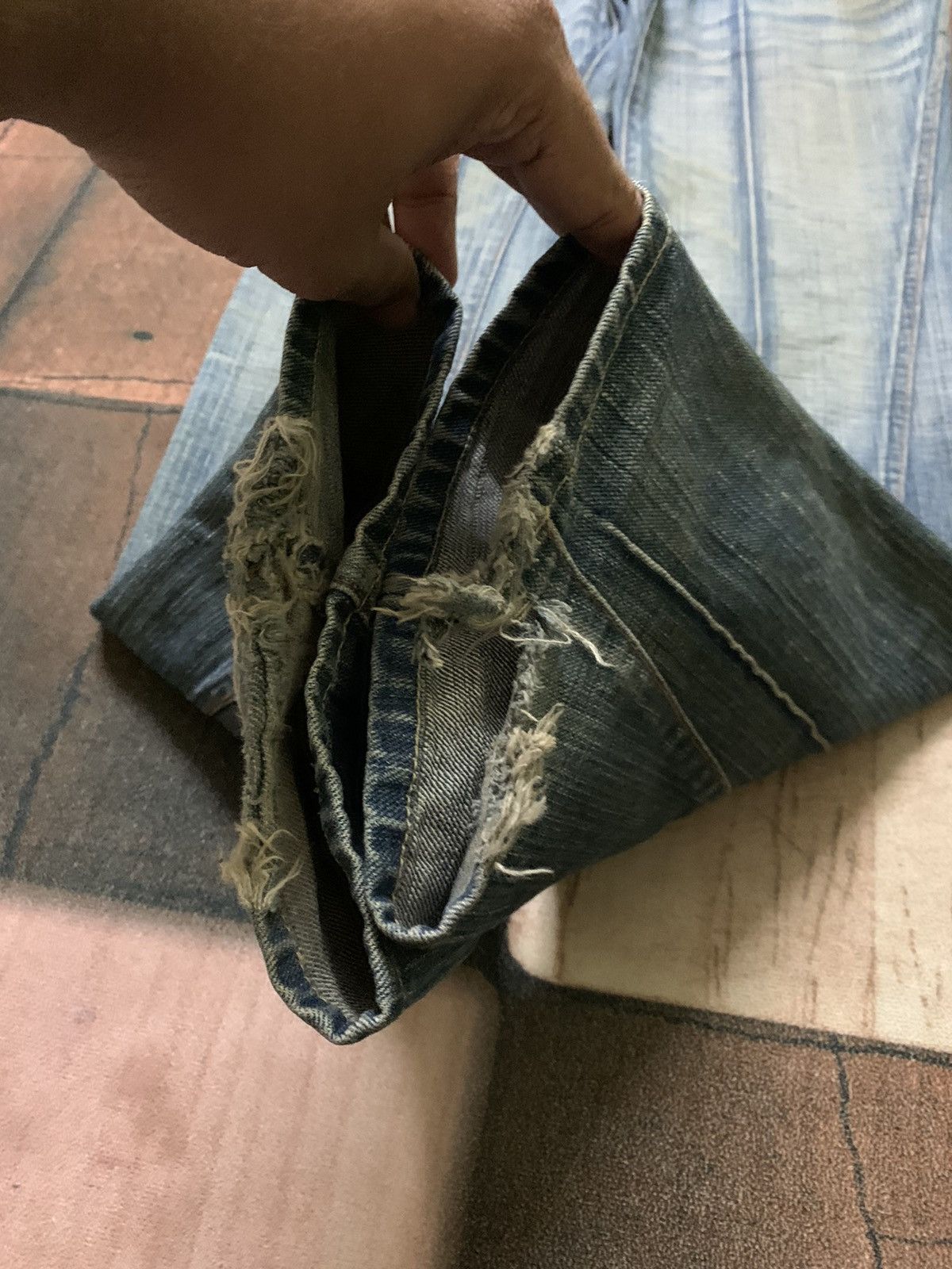 If Six Was Nine Flared rusty mud buffalo jeans obelisk style Size US 30 / EU 46 - 18 Thumbnail