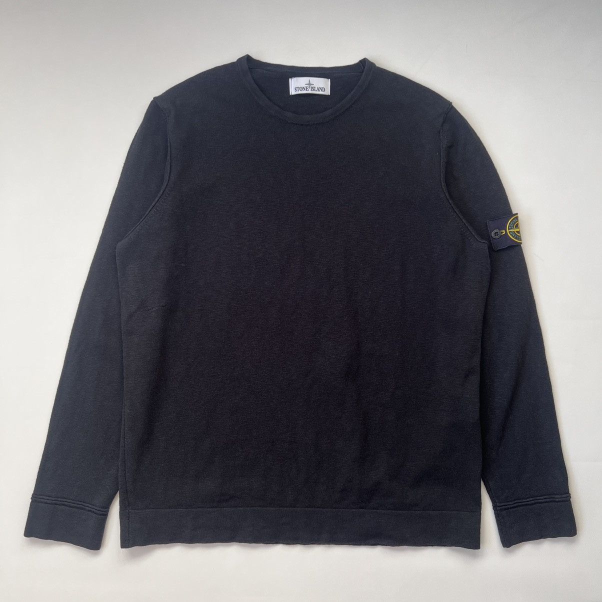 Stone Island Stone Island cotton knit crew neck sweater Size US L / EU 52-54 / 3 - 1 Thumbnail