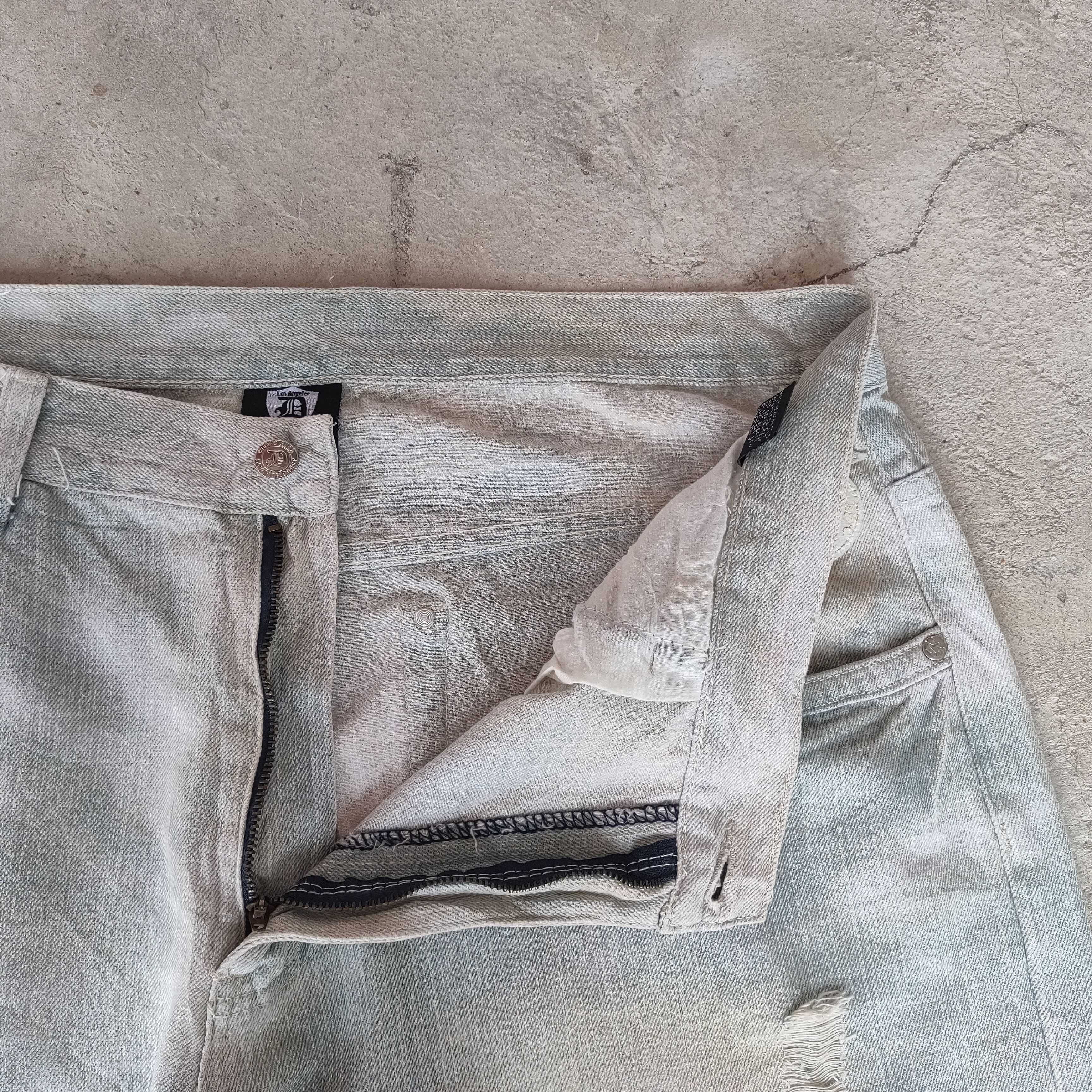 Jean × Vintage W40 DOP DENIM FADED DISTRESSED JEANS PANTS Size US 40 / EU 56 - 9 Thumbnail