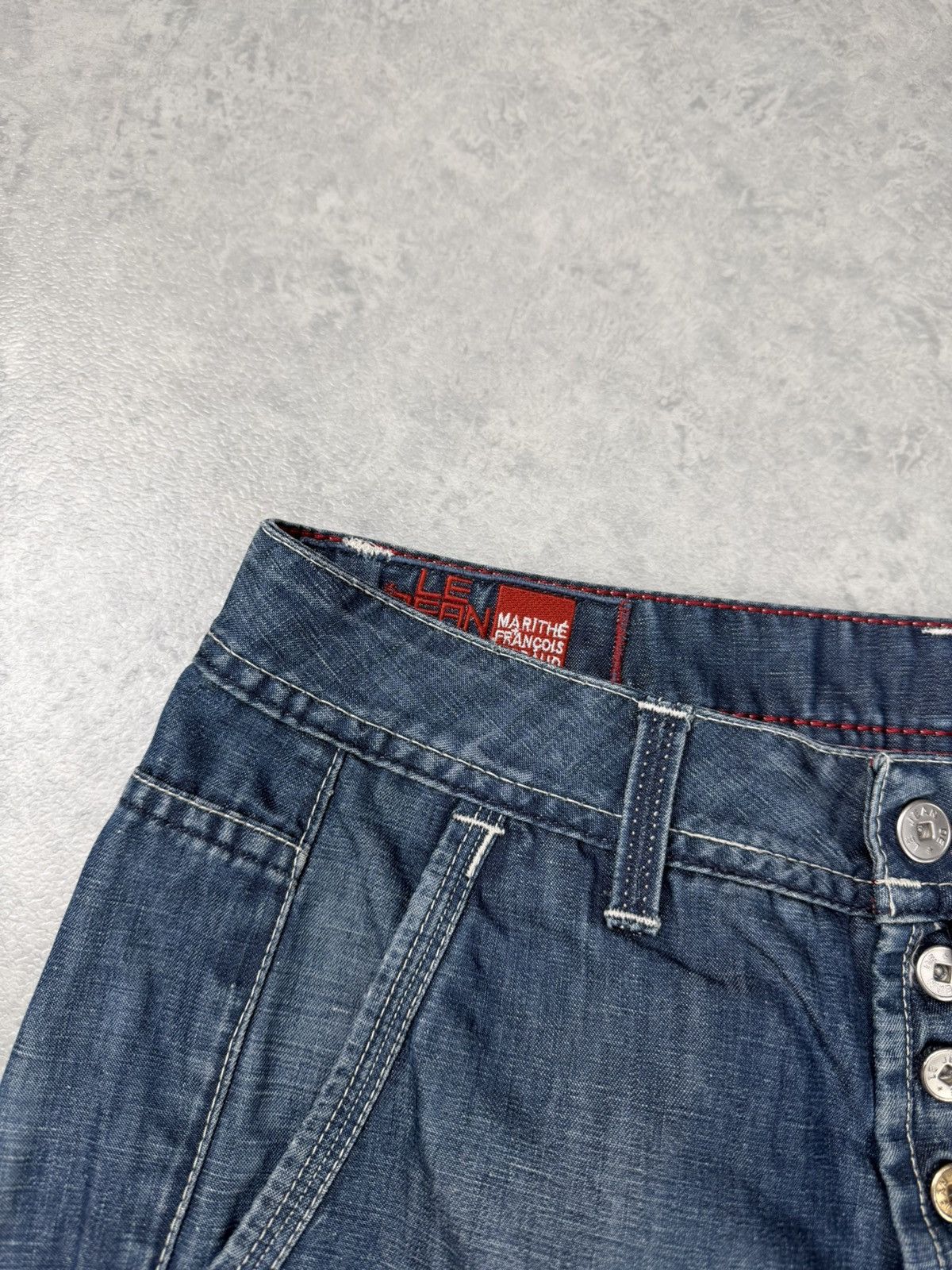 Marithe + Francois Girbaud Marithe Francois Girbaud Next Boyfriend Jeans Womens 28 Size 28" / US 6 / IT 42 - 6 Thumbnail