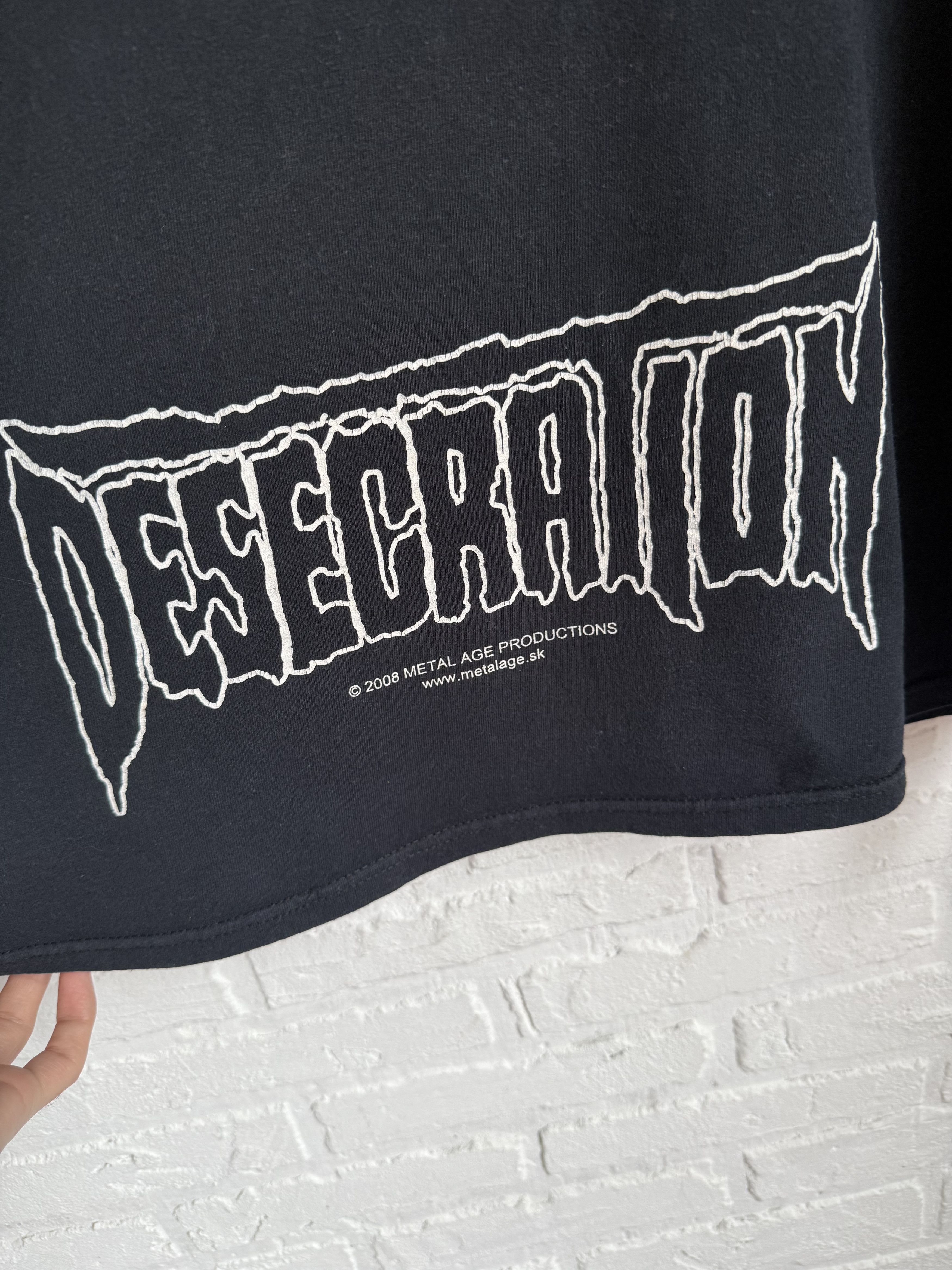 Band Tees Vintage 2008 Desecration Forensix t-shirt Size US XXL / EU 58 / 5 - 6 Thumbnail