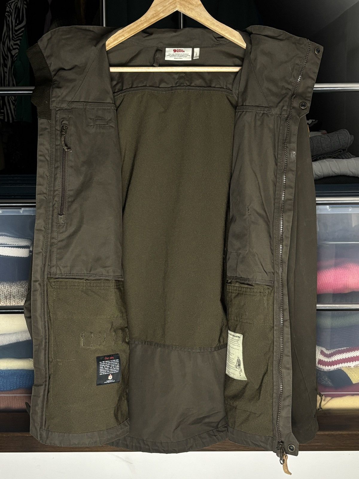 Fjallraven Fjallraven Lappland Hybrid Military Army Cargo Jacket G-1000 Size US XL / EU 56 / 4 - 7 Thumbnail
