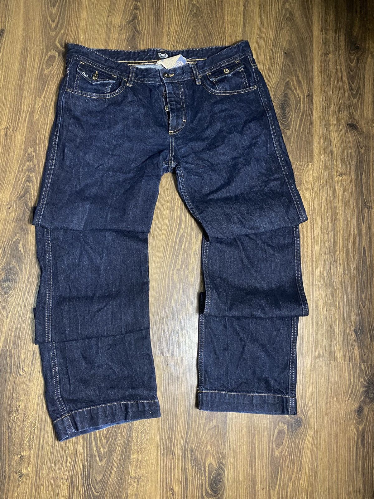 Designer × Dolce & Gabbana Vintage Dolce $ Gabbana Magic Denim Jeans Size 34 Size US 34 / EU 50 - 1 Thumbnail