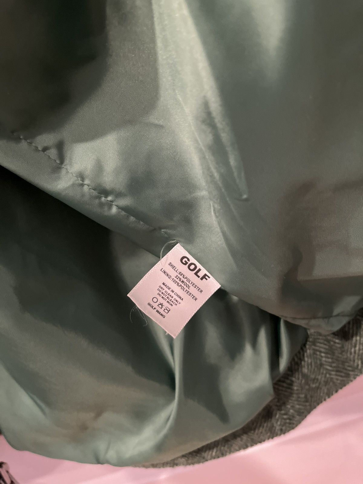 Golf Wang GOLF WANG WOOL HERRINGBONE WORK JACKET Size US L / EU 52-54 / 3 - 10 Thumbnail