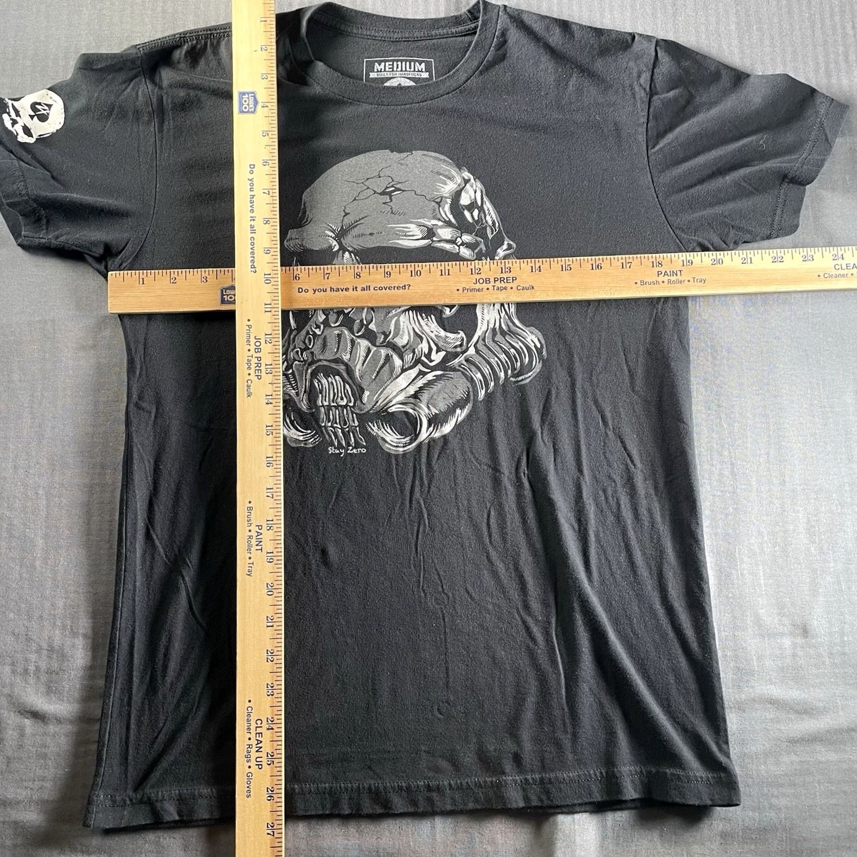 Vintage Zero Foxtrot Shirt Mens Medium Star Wars Recondo Trooper Storm Trooper Crew Neck Black Cotton Short Sleeve T-Shirt 2020s Men Star Wars Theme Size US M / EU 48-50 / 2 - 5 Thumbnail