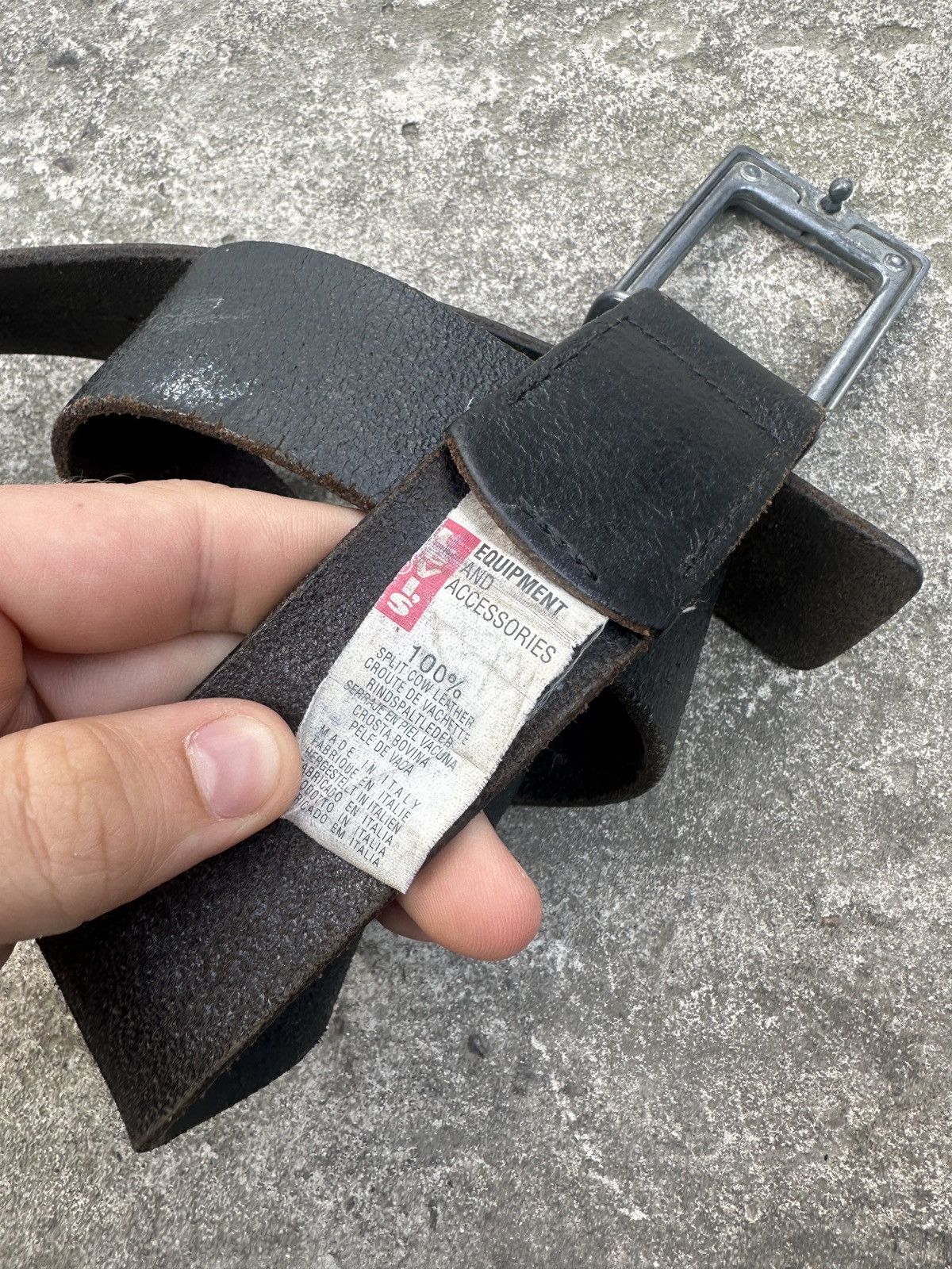 Levi's Vintage Levi’s Belts Logo Streetwear Rare Avant Garde USA Size ONE SIZE - 2 Thumbnail