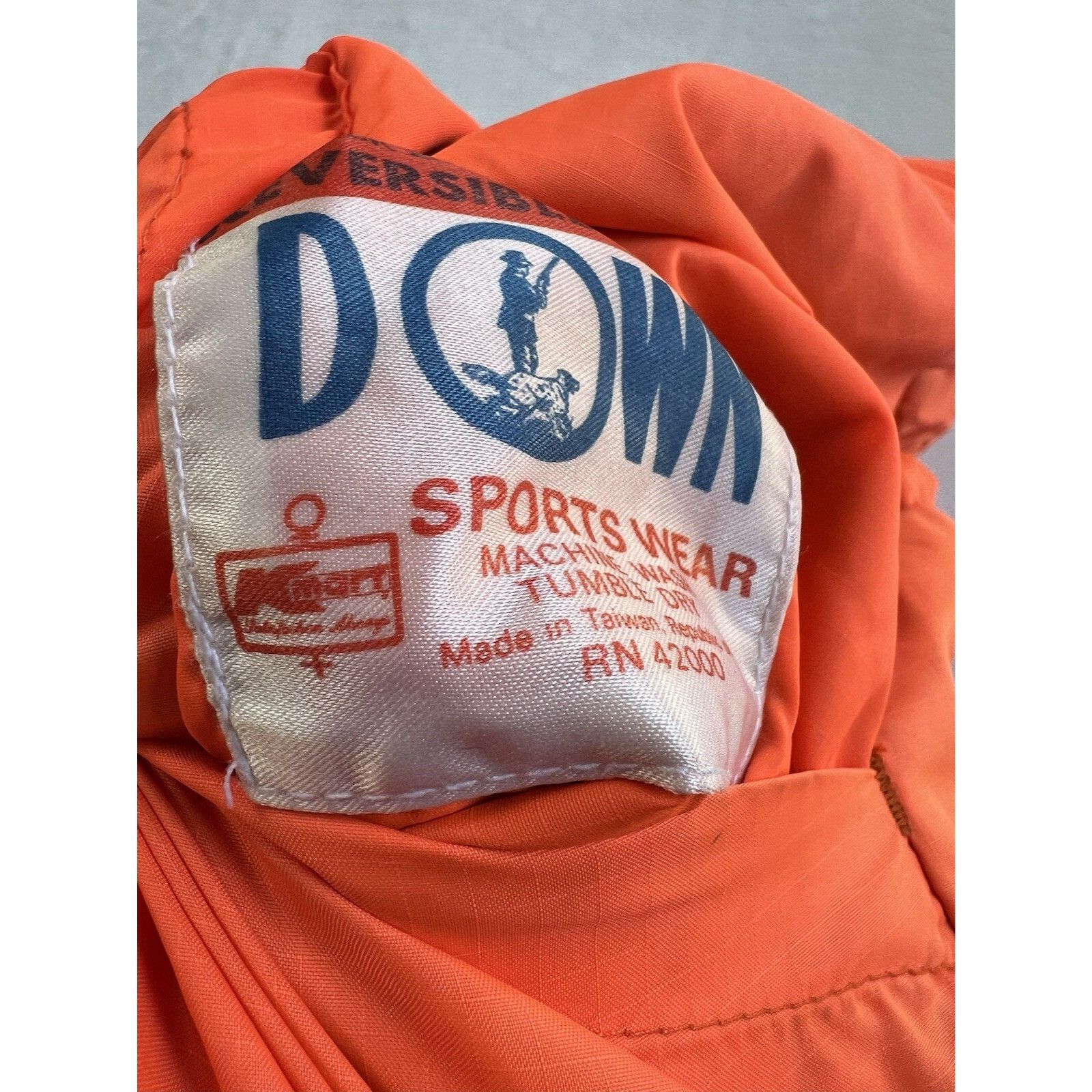 Vintage Vintage K-Mart Hunting Down Vest Size Medium Tan Orange Reve Size US M / EU 48-50 / 2 - 10 Thumbnail