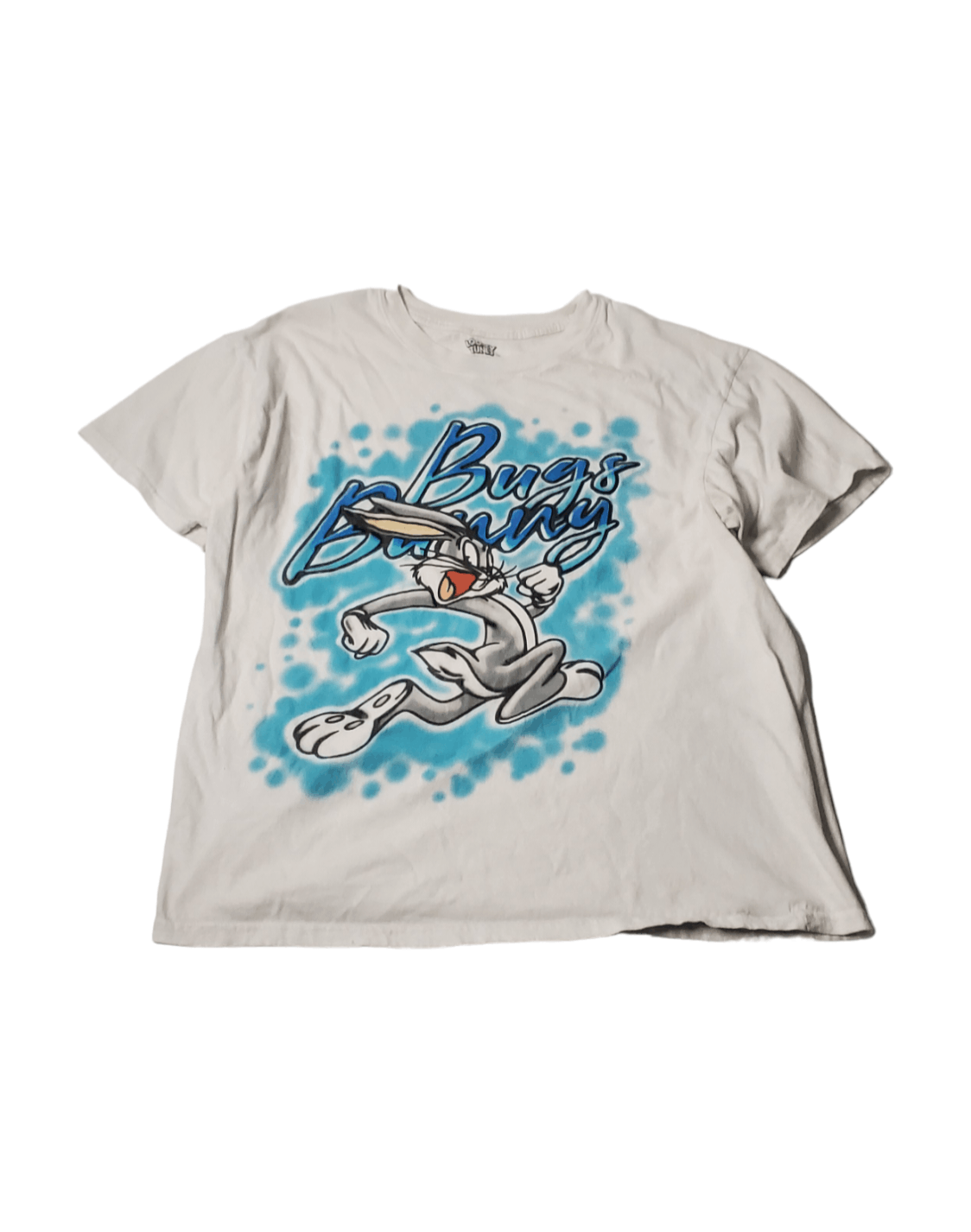 Warner Bros Looney Tunes Bugs Bunny Air Brush T-Shirt Size L / US 10 / IT 46 - 1 Thumbnail