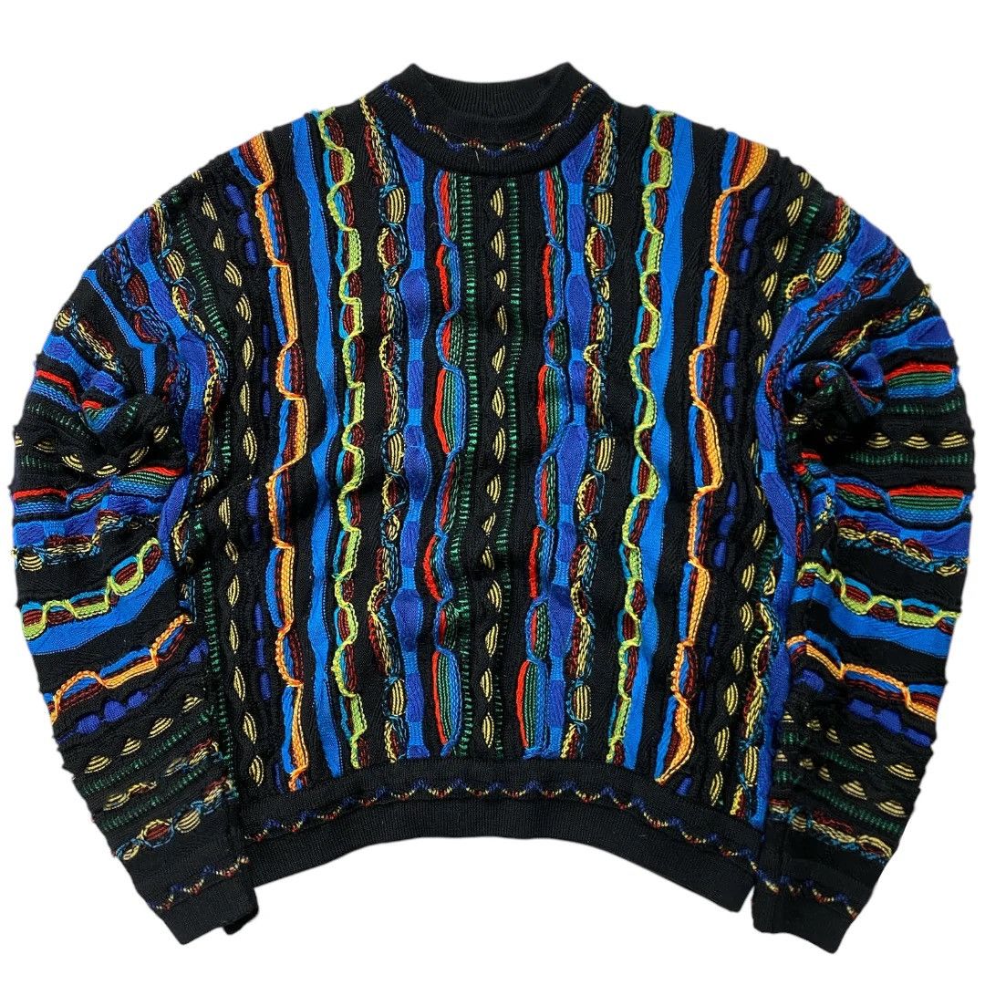 Coogi × Vintage Vintage 90s Coogi 3D Knitwear Sweater Size US M / EU 48-50 / 2 - 2 Thumbnail