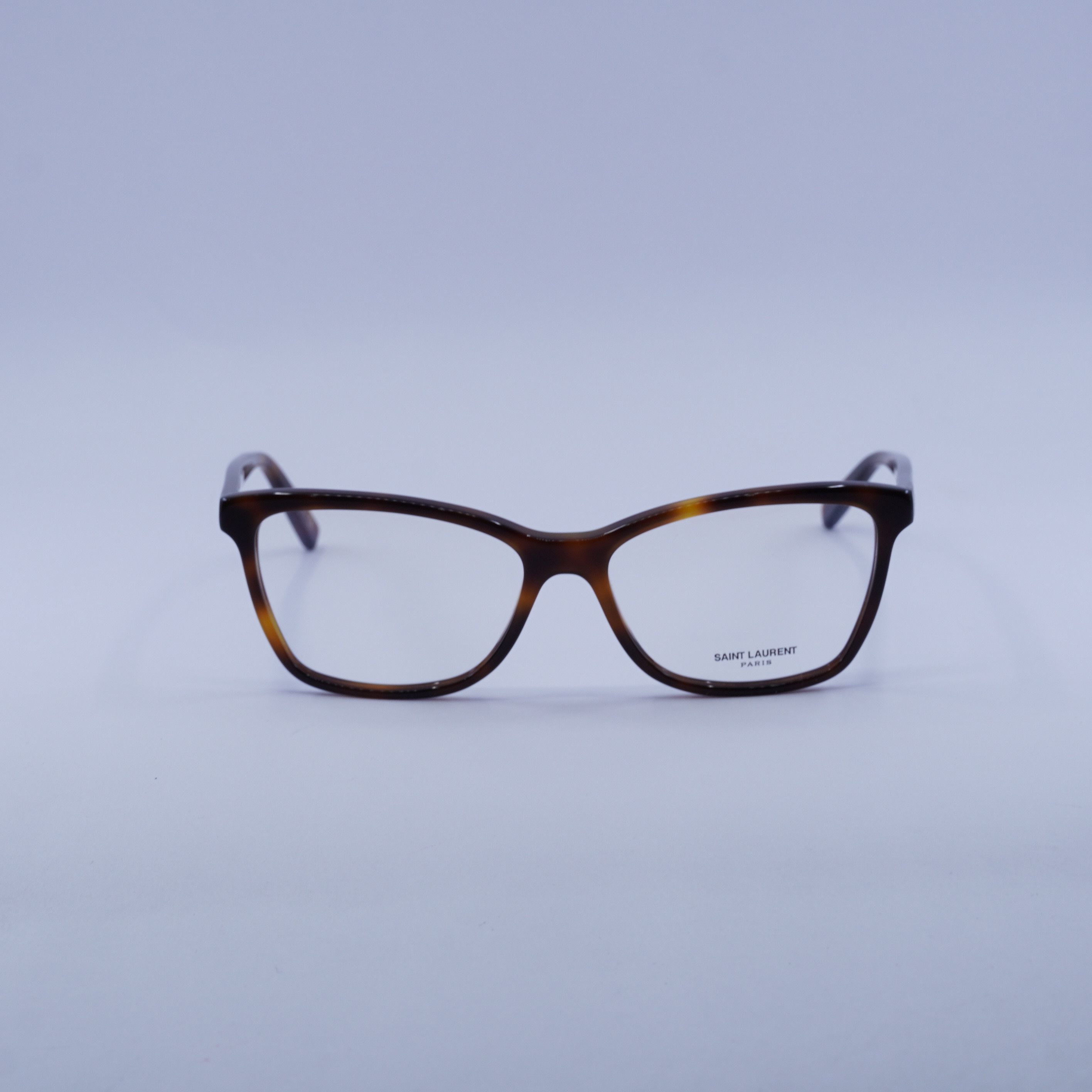 Saint Laurent Paris Saint Laurent SL503 003 Eyeglasses Havana 56mm Cat Eye Frame Size ONE SIZE - 4 Thumbnail
