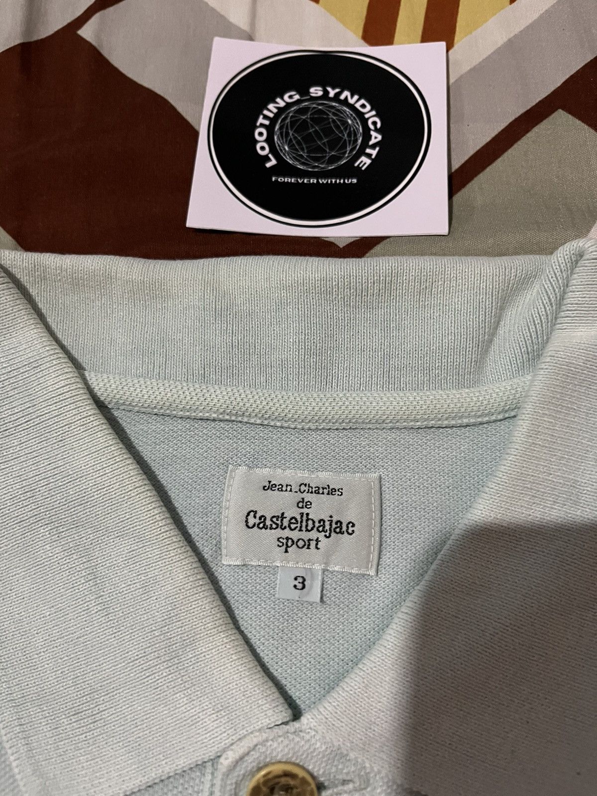 Designer × Jean Charles De Castelbajac × Vintage 🔥Vintage Jean Charles de Castelbajac Polo Shirt Size US L / EU 52-54 / 3 - 6 Thumbnail