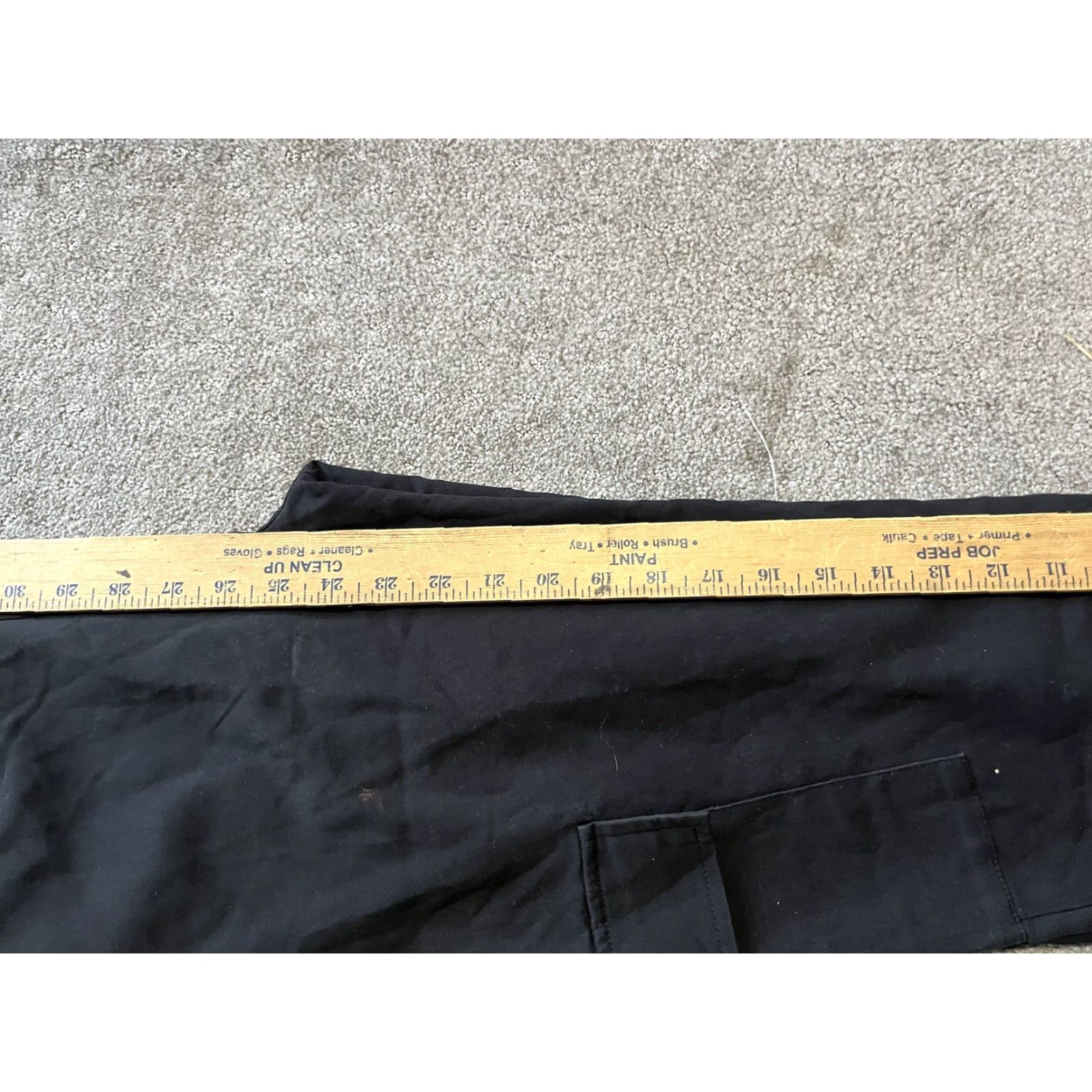 Calvin Klein Calvin Klein Black Cargo Pants Casual Cotton Straight Leg Size 4 Womens Size 27" / US 4 / IT 40 - 6 Thumbnail