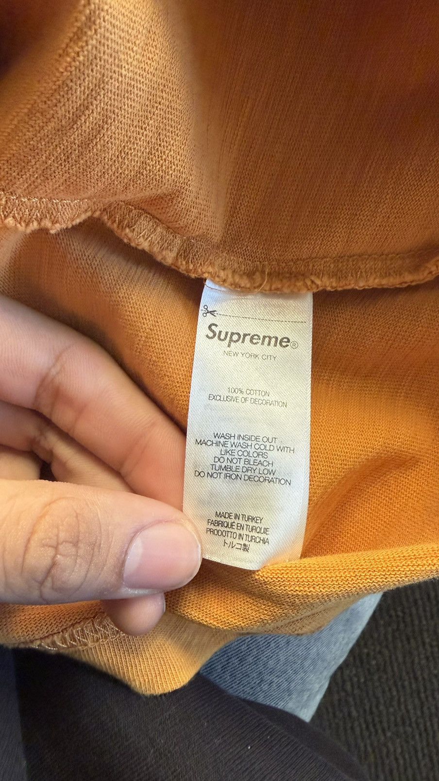 Hysteric Glamour × Supreme Supreme hysteric glamour 69 Football top (Light orange) (M) Size US M / EU 48-50 / 2 - 6 Thumbnail