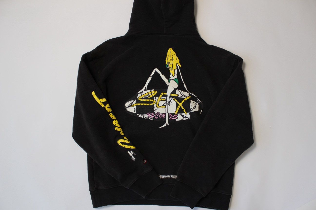 Chrome Hearts Chrome Hearts Matty Boy Sex Records Hoodie Size US L / EU 52-54 / 3 - 10 Thumbnail