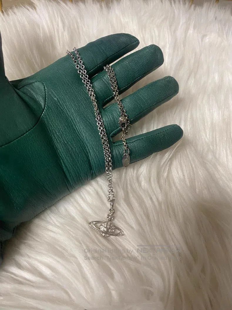 Vivienne Westwood Vivienne Westwood Old style silver mini bas flat necklace Size ONE SIZE - 4 Thumbnail