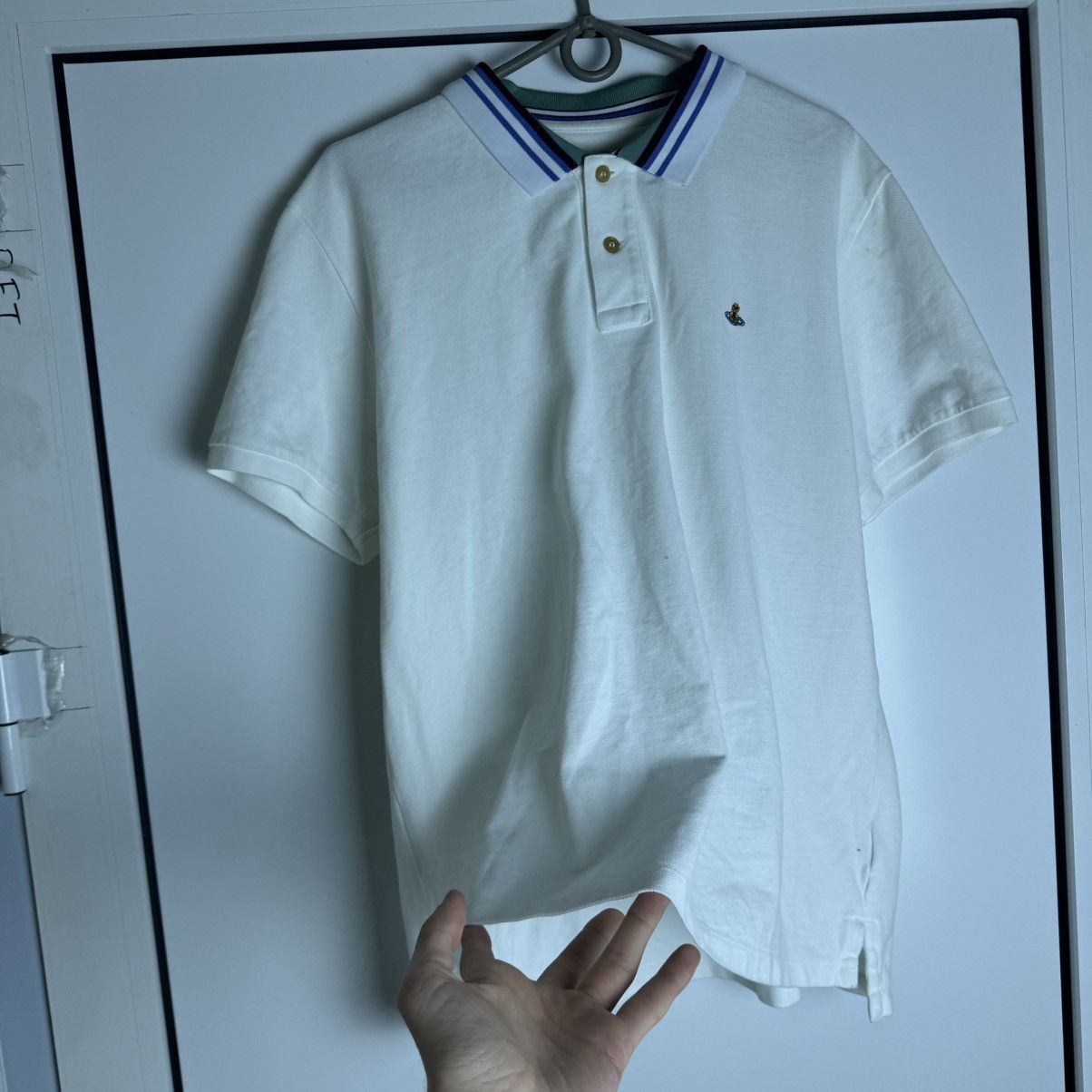 Vivienne Westwood Vivienne Westwood Polo Shirt Logo Small Orb Size US XL / EU 56 / 4 - 3 Thumbnail